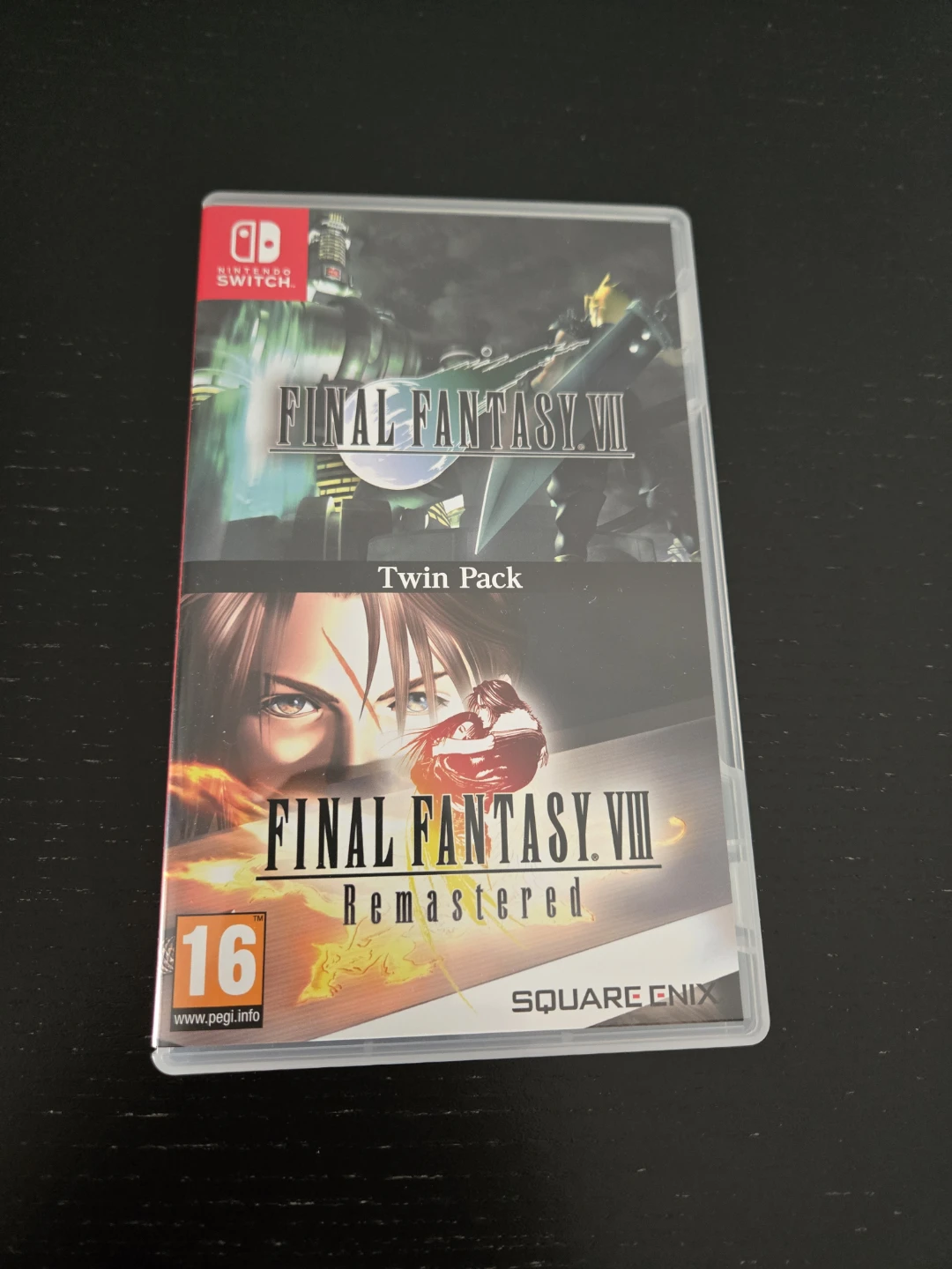 Final Fantasy 7 and 8 Twin Pack with unused code