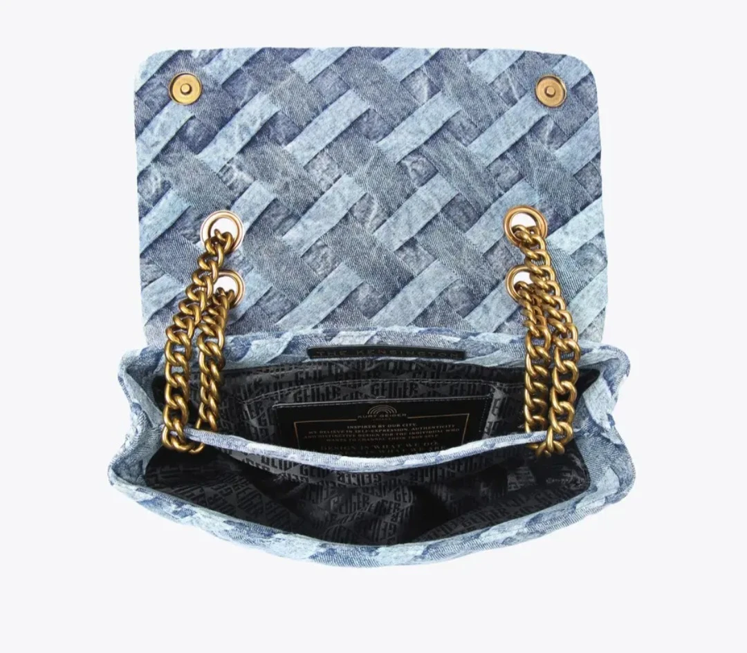 Kurt Geiger "Kensington" Shoulder Bag - Denim - photo 2