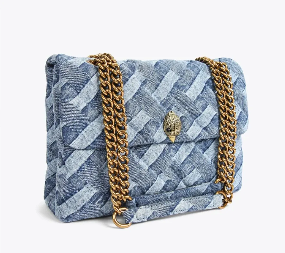 Kurt Geiger "Kensington" Shoulder Bag - Denim - photo 4
