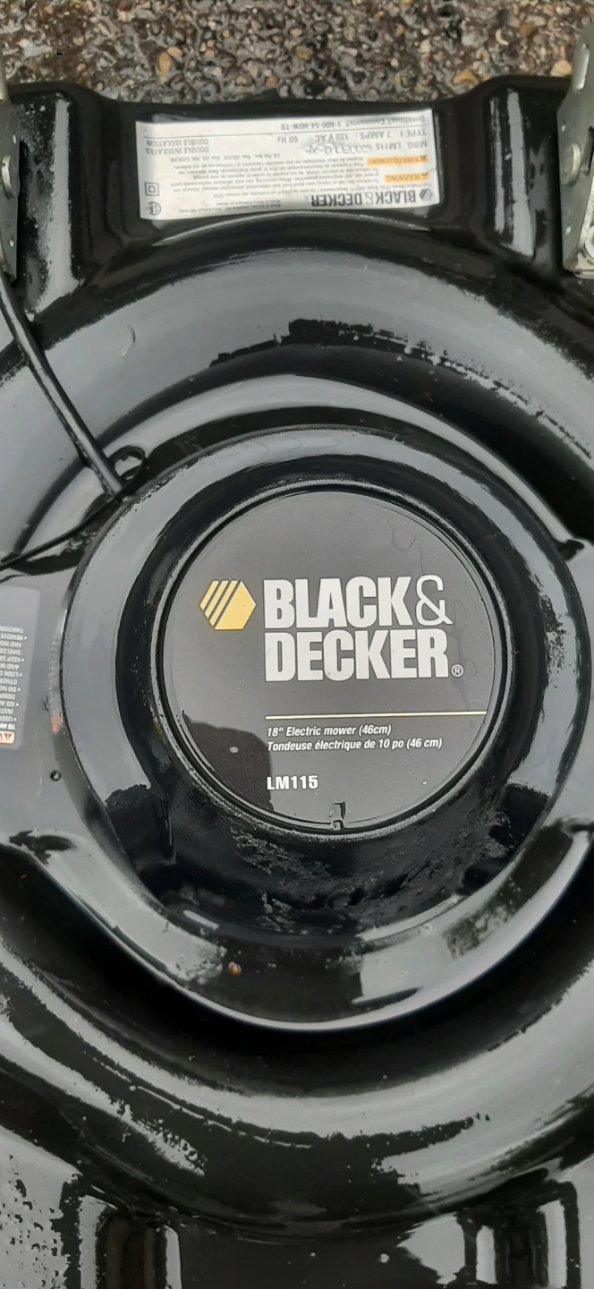 Black & Decker 18" Compact Electric Mower - photo 3