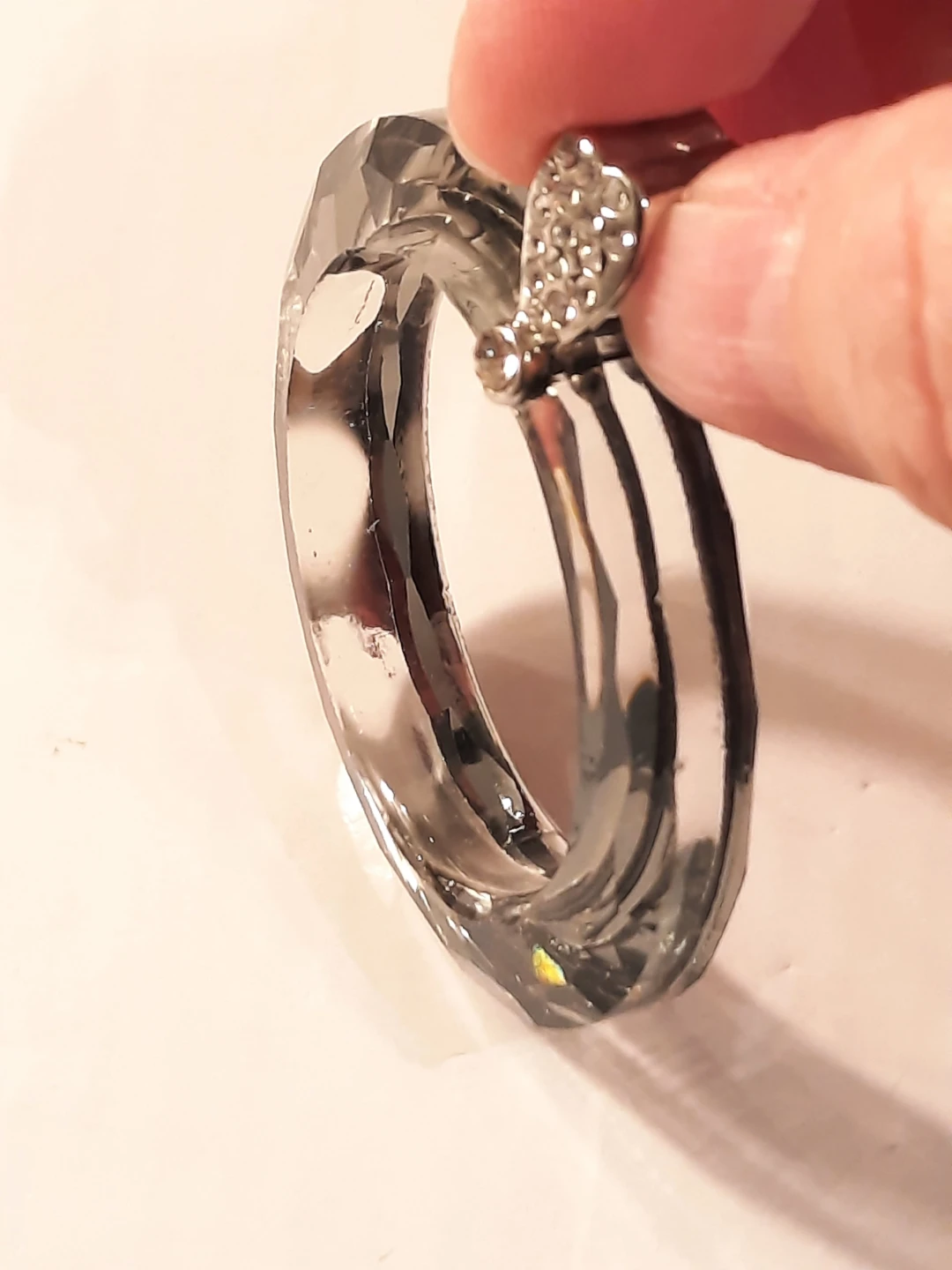 Sterling silver and cristal pendants - photo 3