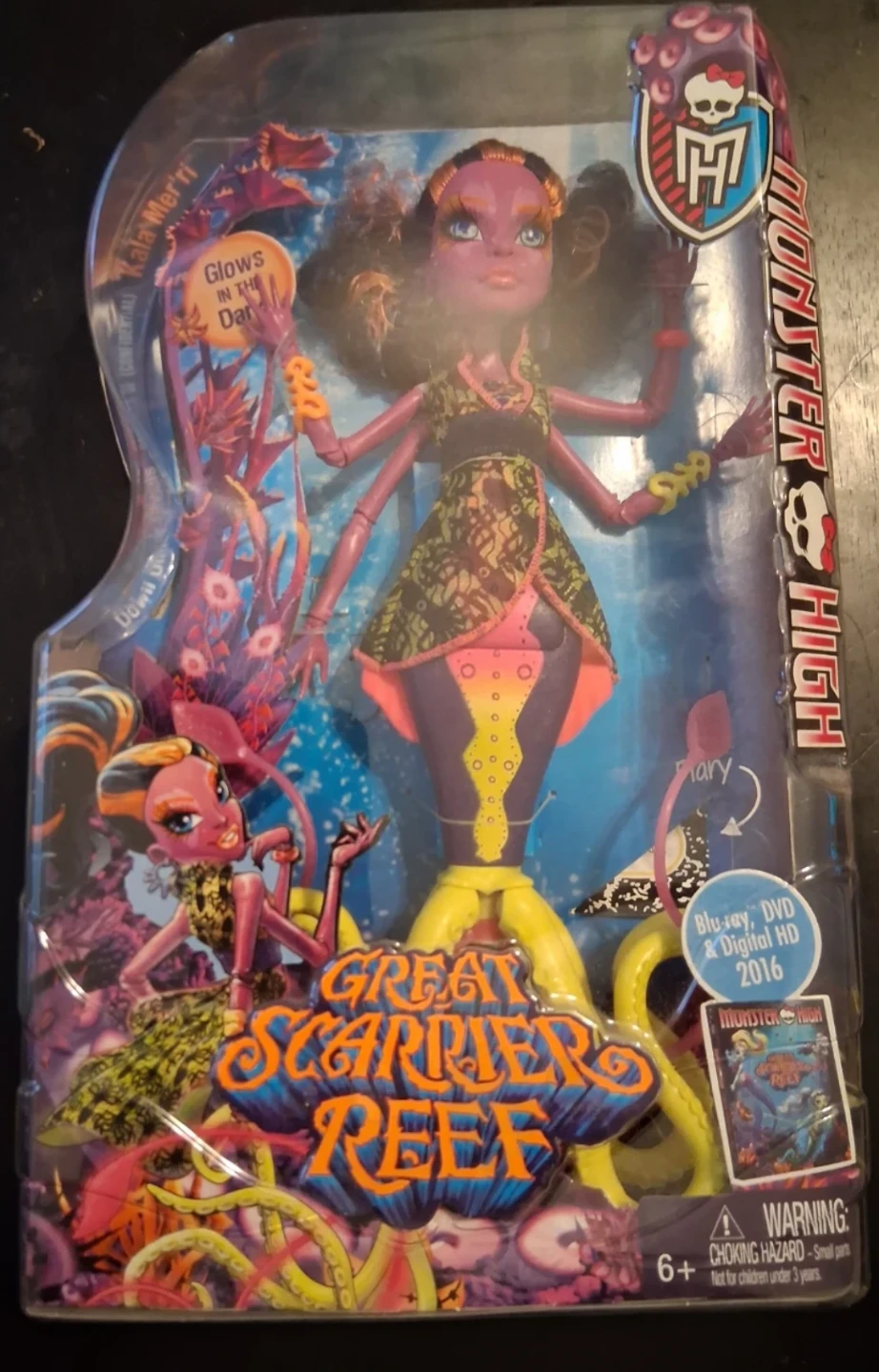 Monster High Great Scarrier Reef Kala Merri doll - photo 4