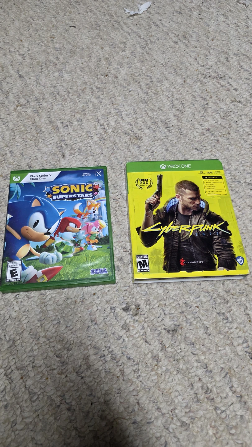 Xbox Series X Console with Two Games and Blue Controller - photo 4