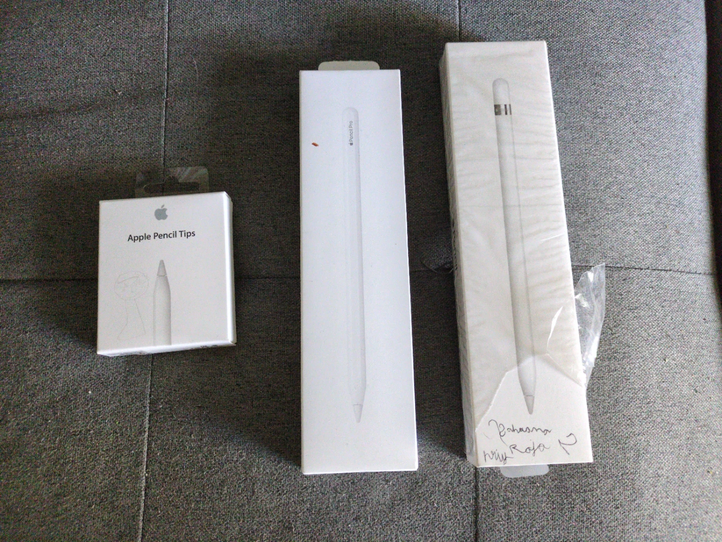 EMPTY BOXES ONLY - Apple Pencil and Apple Pencil Tips