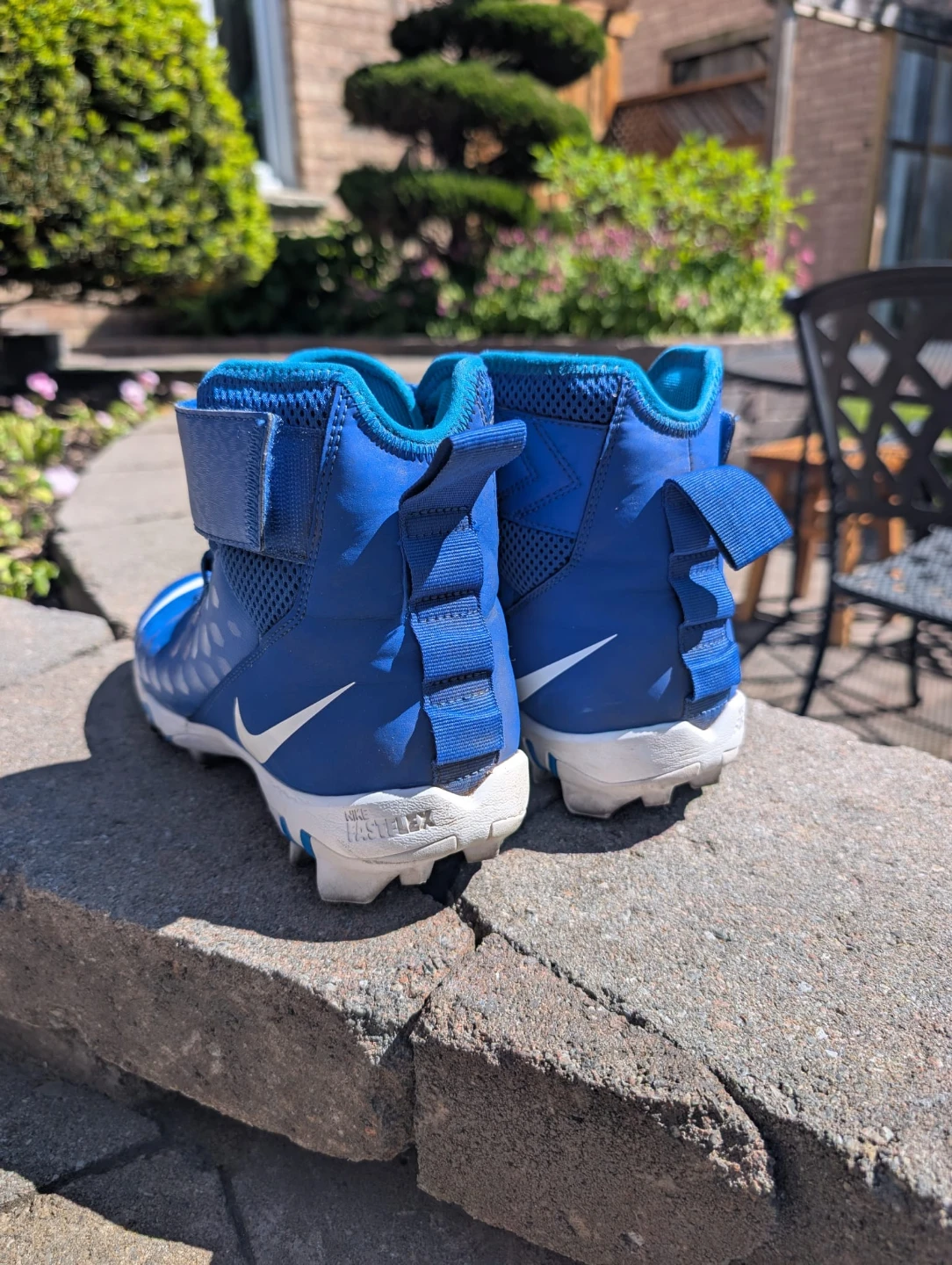 Blue Nike Force Fastforce Football Cleats - Men's 10 - photo 3
