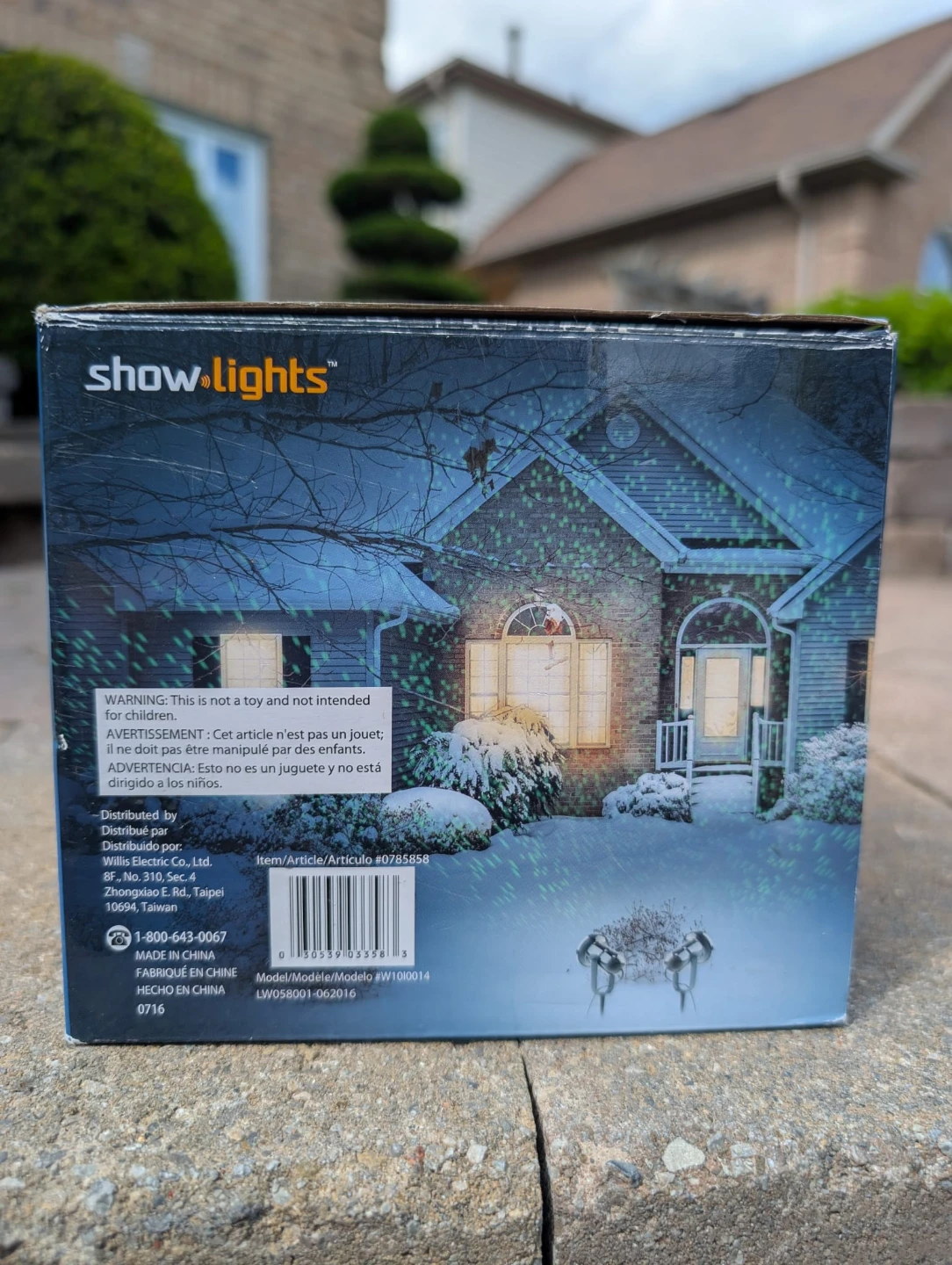 Show Lights Green Laser Light Projector Christmas - photo 4