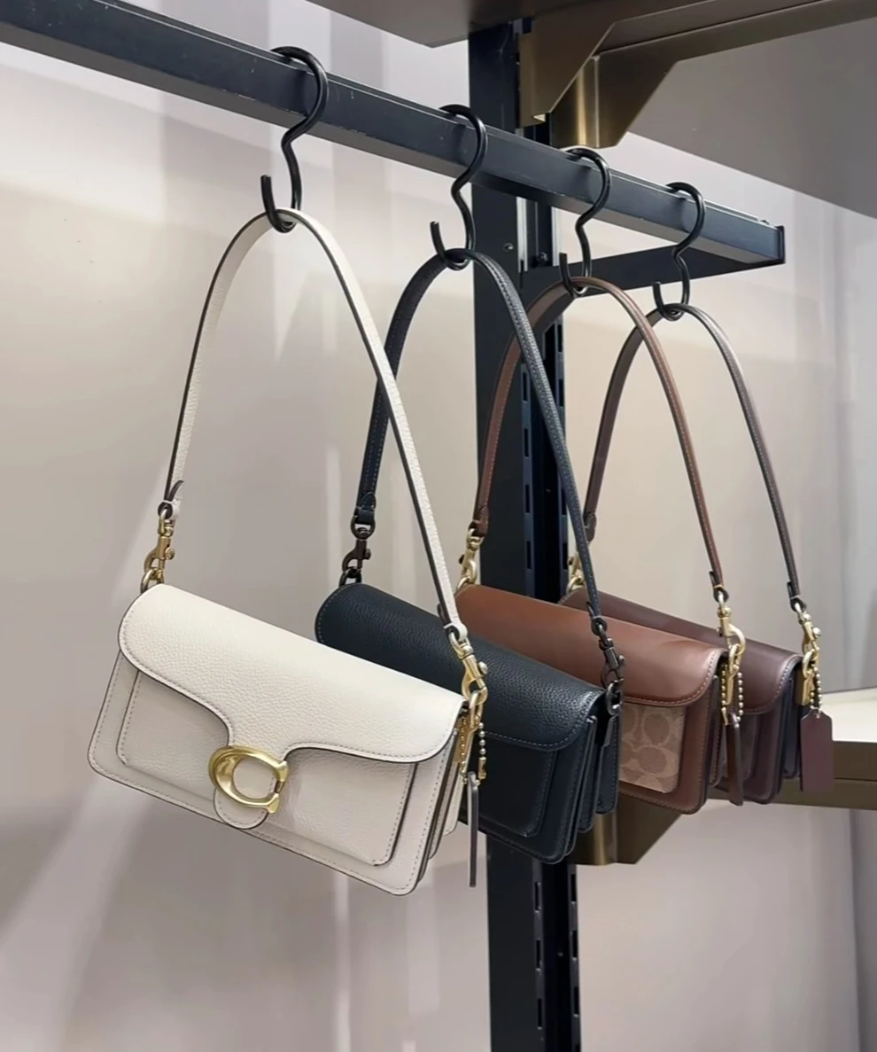 New With Dust Bag/Coach Tabby Shoulder Bag 20 Chalk