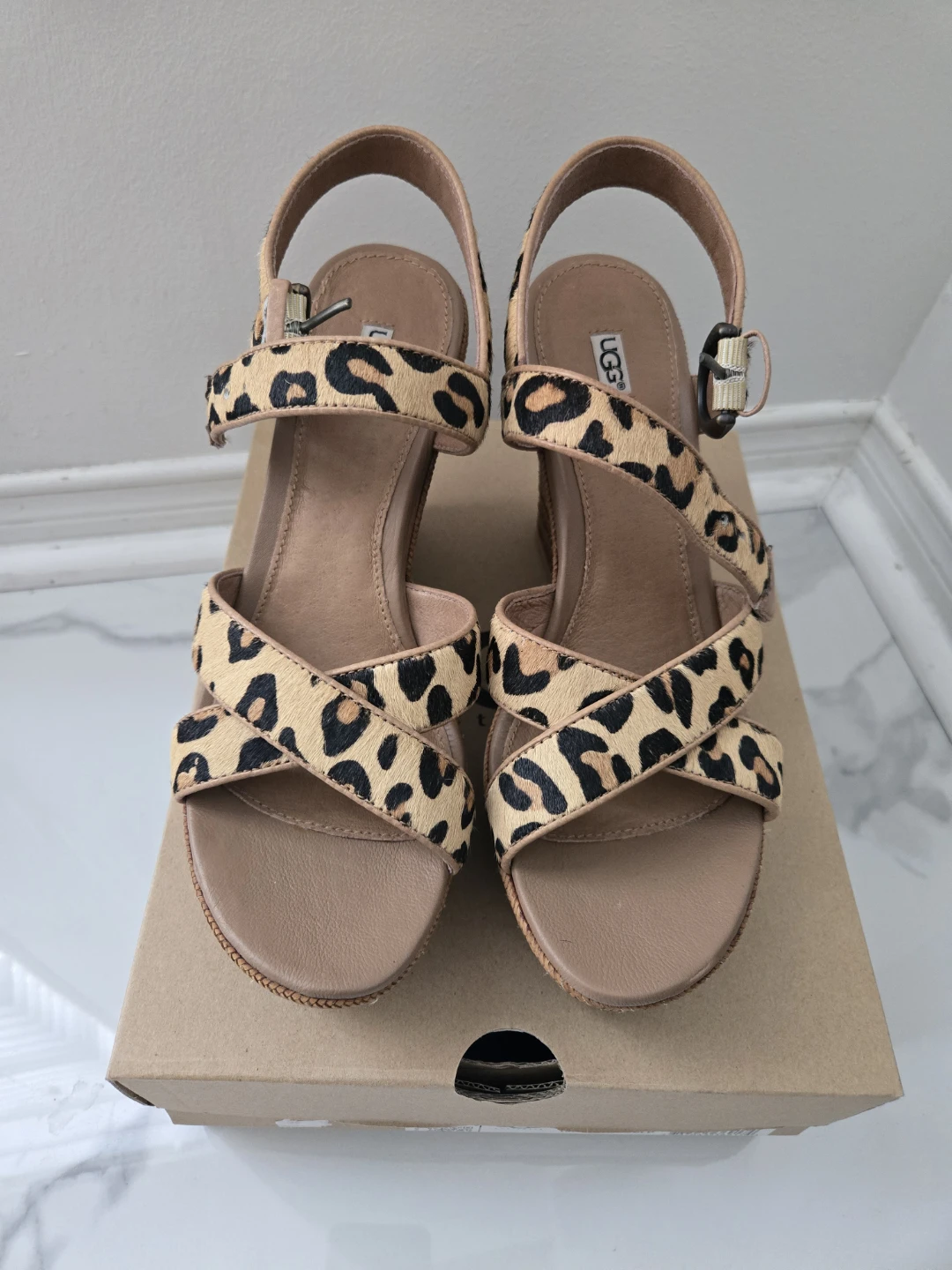 Brand New UGG Wedge Sandals, Size 8 - photo 2