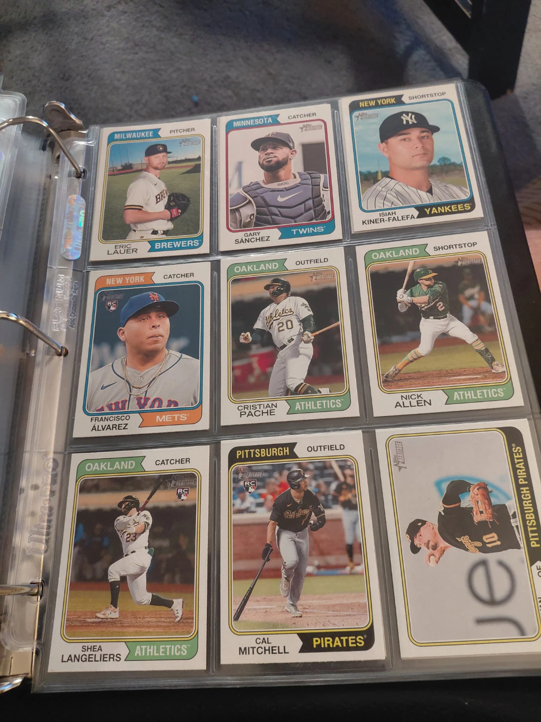 Assorted 2023 Topps Baseball Cards