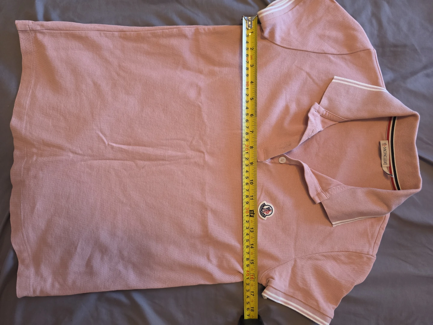 Moncler Pink polo shirt - photo 5