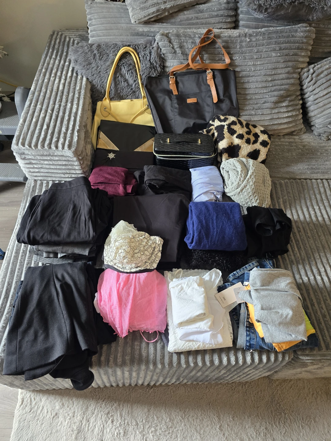 Huge Women's Clothing & Bag Bundle - Size M/L