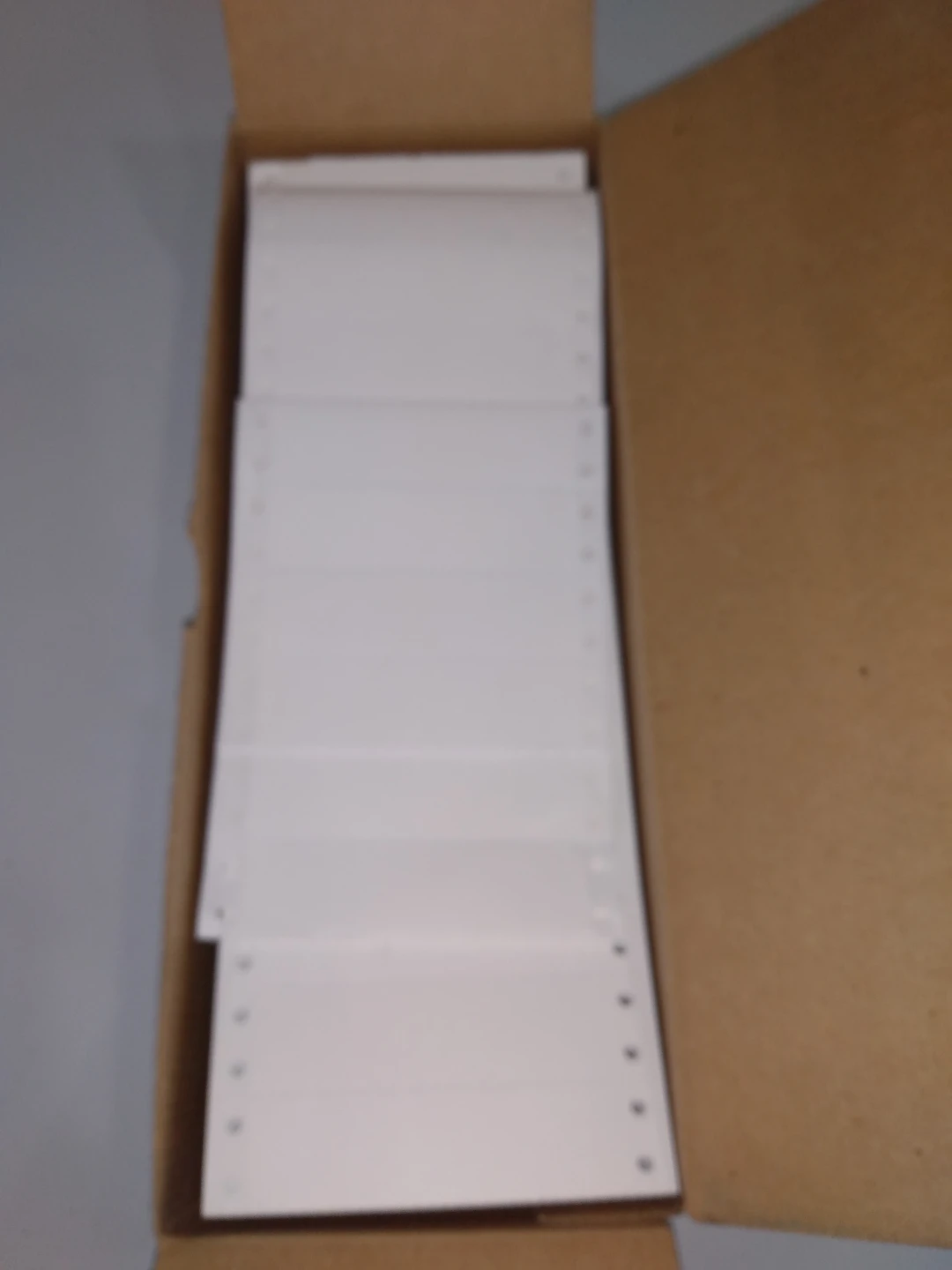 White Computer Labels - Continuous Form - photo 2