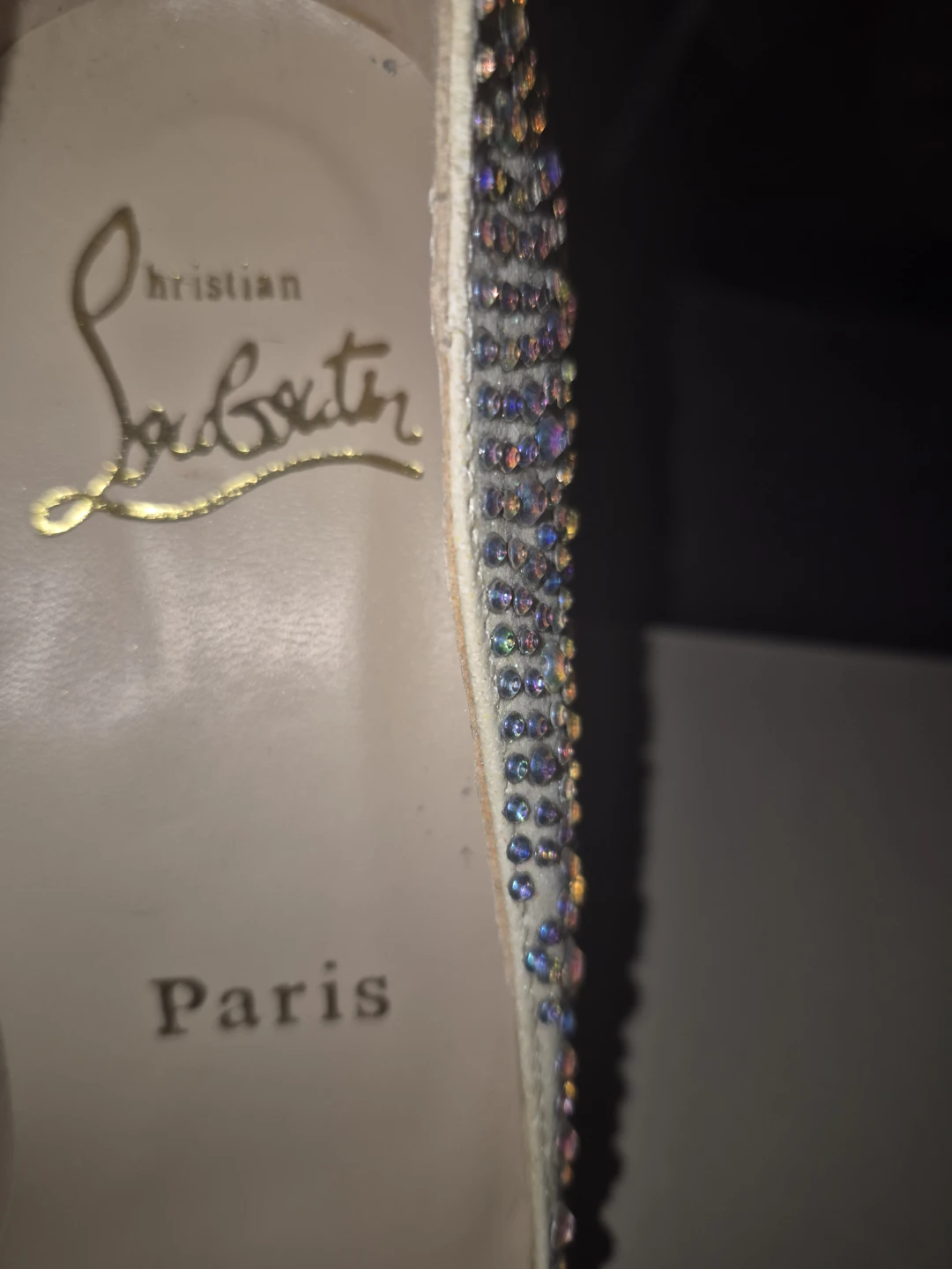 Gorgeous Authentic Christian Louboutin Kate Strass pumps ⚽ - photo 2