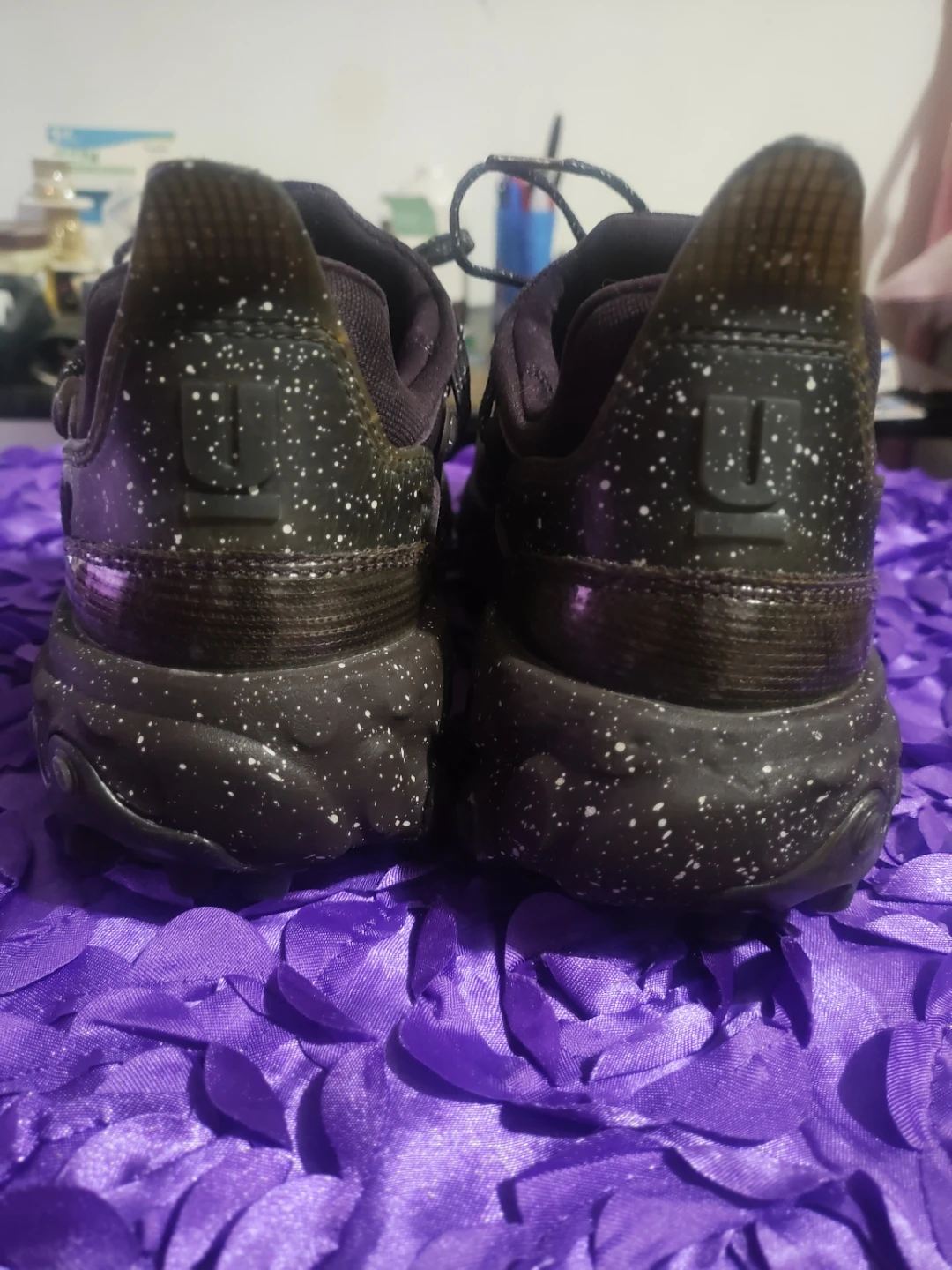 Big kids Dark Purple Chunky Sneakers with Speckled Soles ised - photo 5