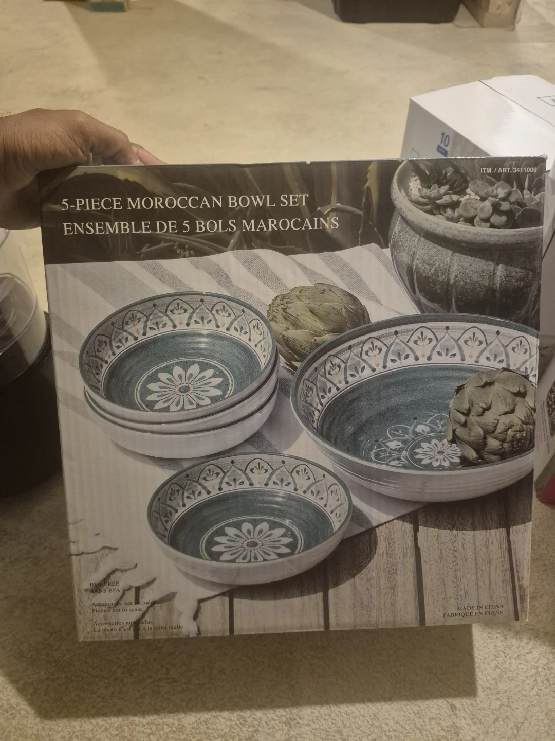 5-Piece Moroccan Bowl Set