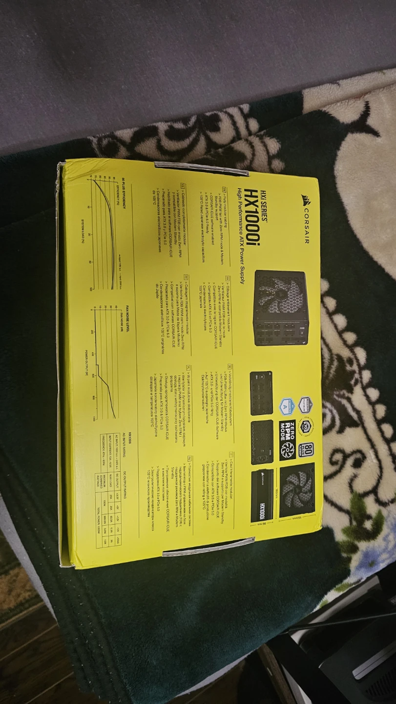 Corsair HX1000i HX Series Power Supply - photo 2