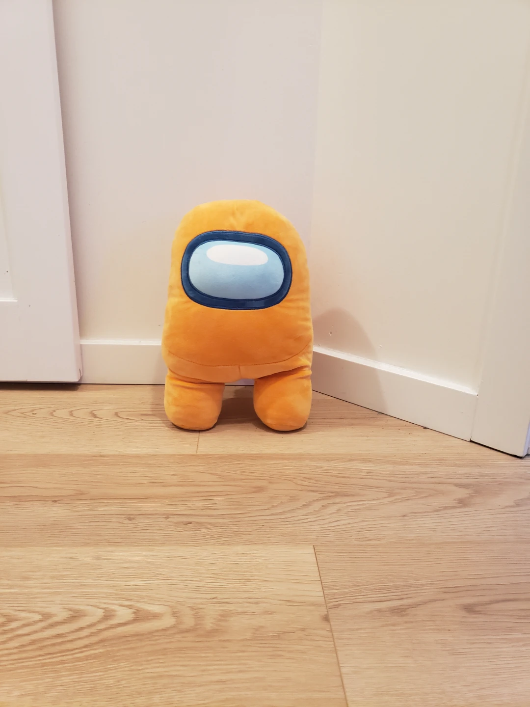 Orange Among Us Crewmate Plush Toy