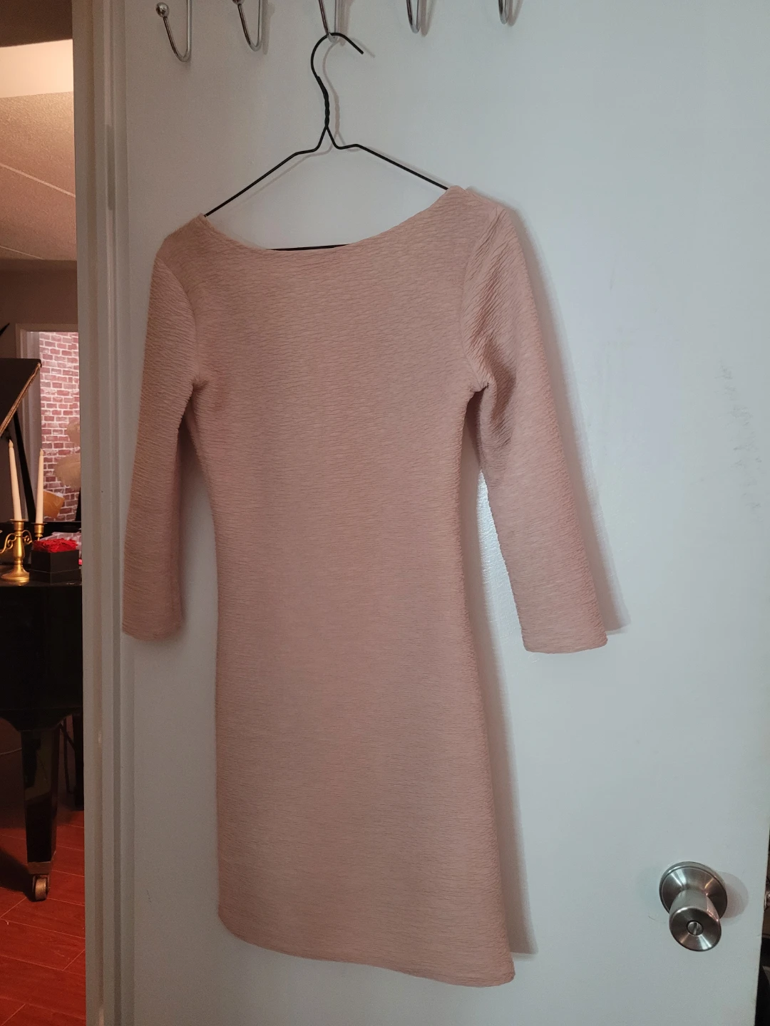 Pink Textured Dress - photo 2