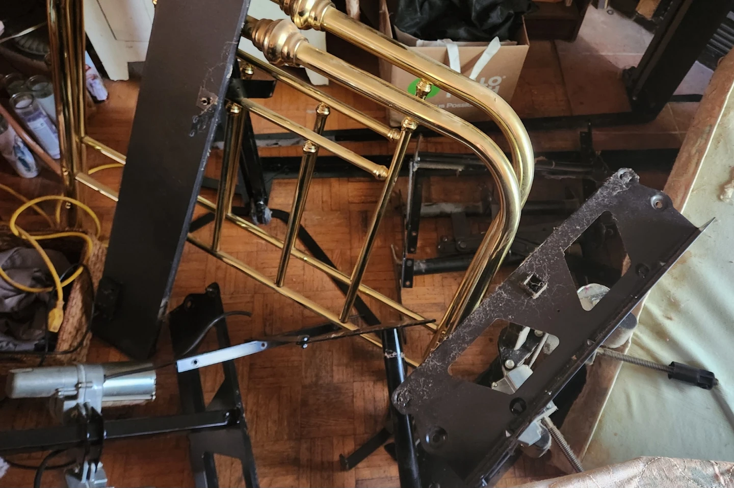 SCRAP METAL: BRASS AND STEEL