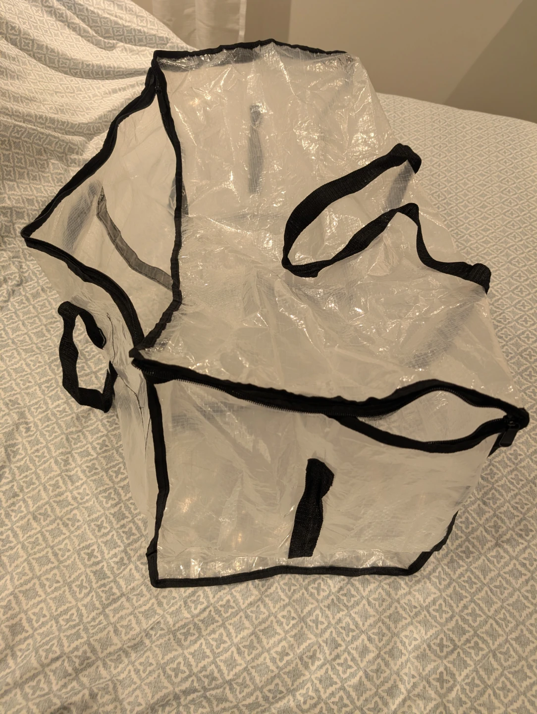 Clear Storage Bag with Handles - photo 2
