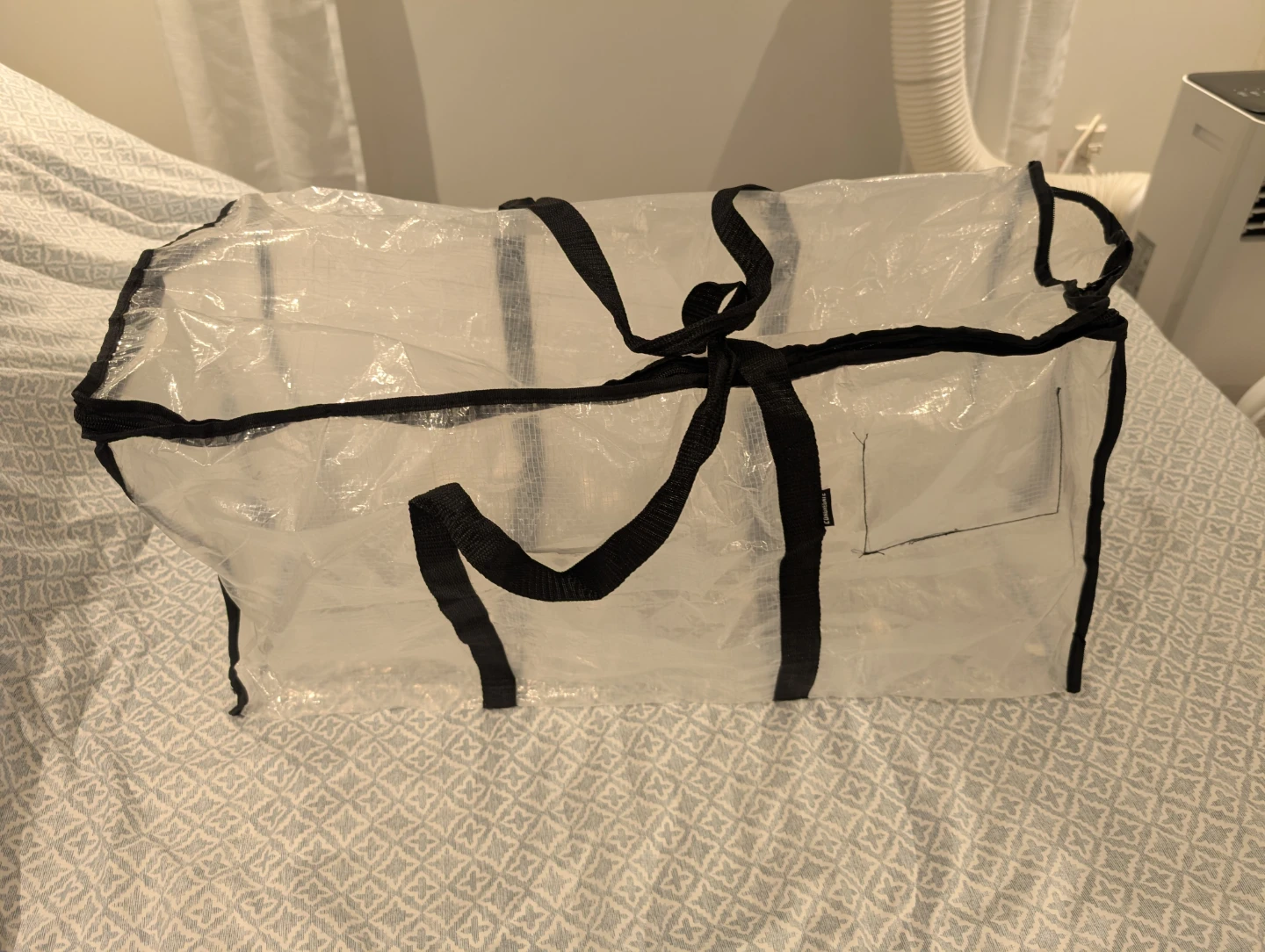 Clear Storage Bag with Handles - photo 3