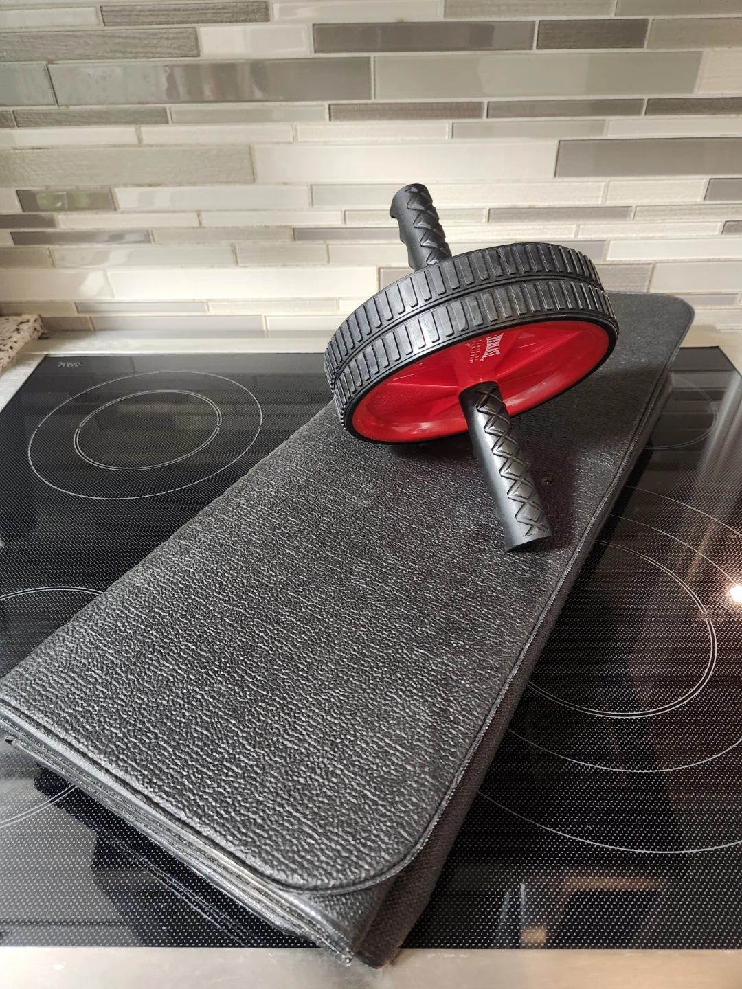 Ab Roller Wheel with Knee Pad