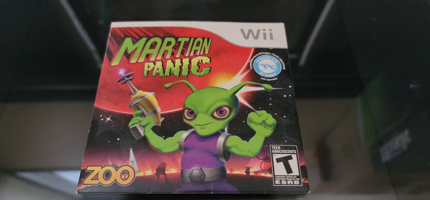 Martian Panic Video Game for Wii
