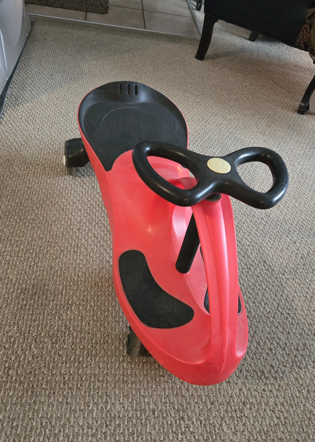 Plasma Car.  Red Ride-On Toy Car