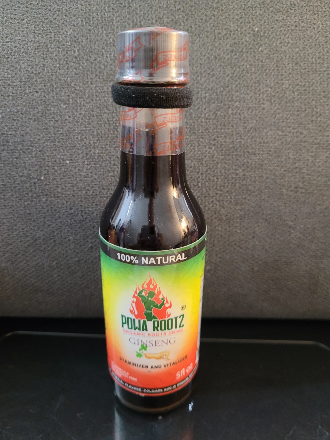 Powa Rootz Ginseng Organic Roots Drink 5oz