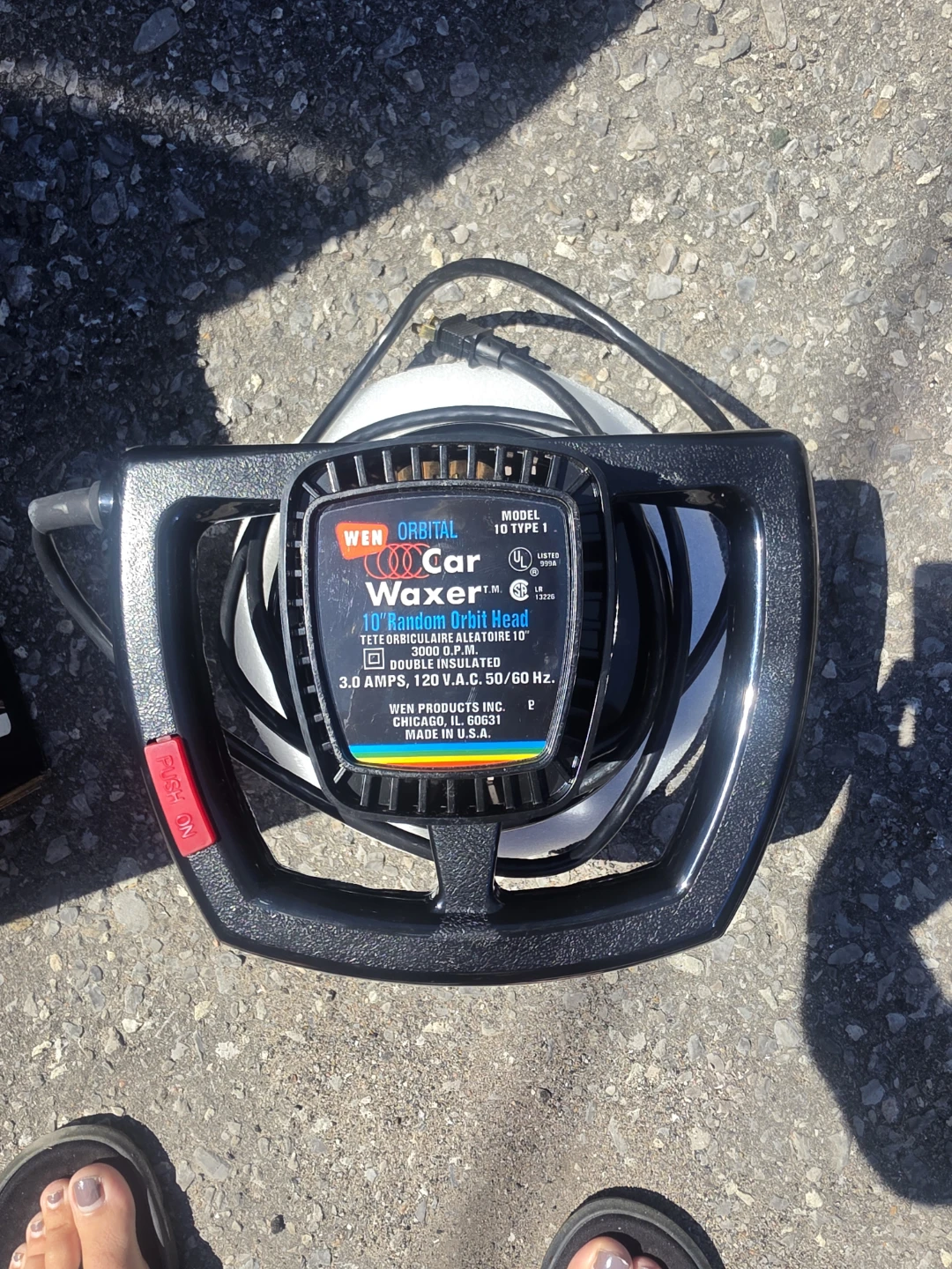 WEN 10" Orbital Car Waxer Polisher - photo 2