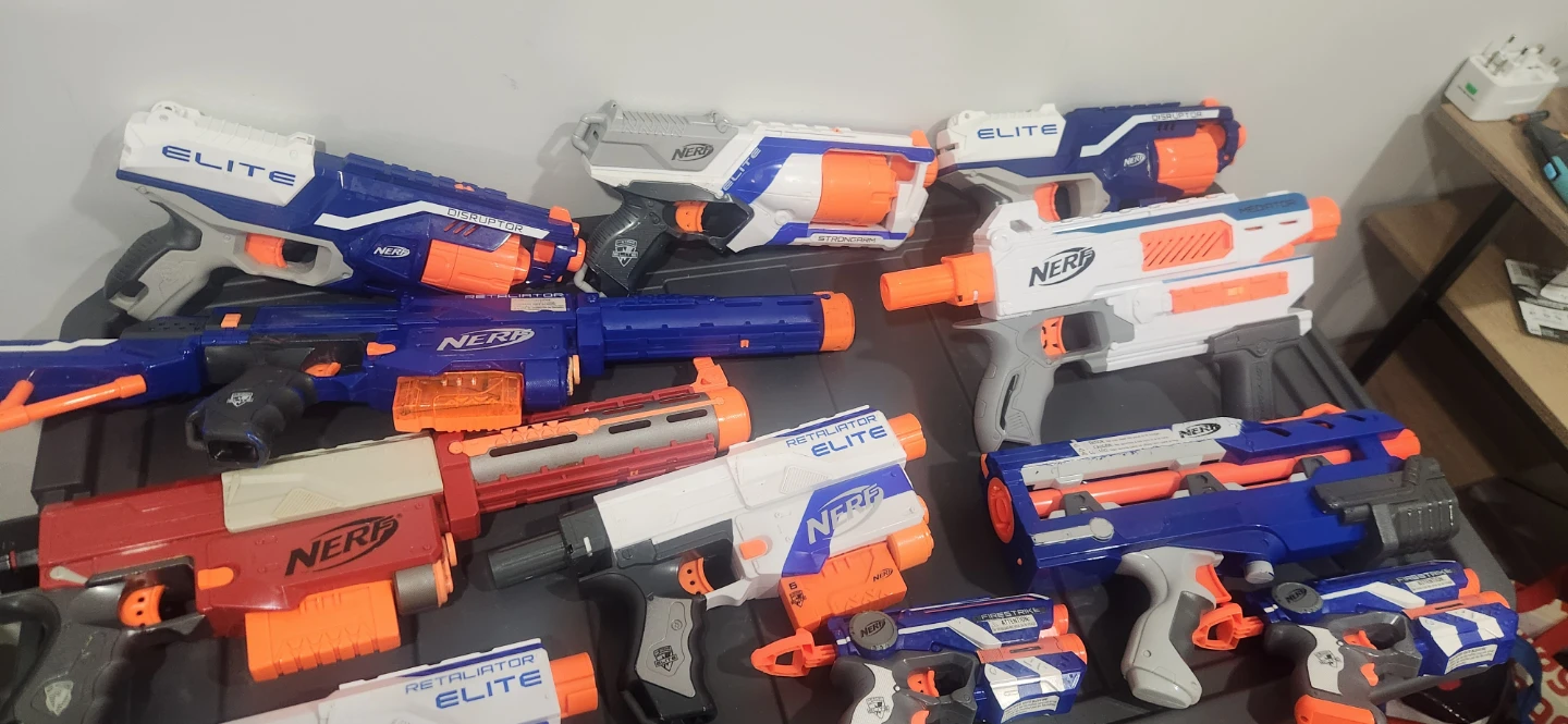 Set of nerf blasters. All together - photo 5