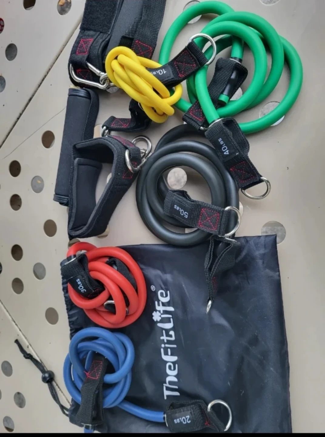 ⚽️ TheFitLife Resistance Band Set with Bag - photo 3