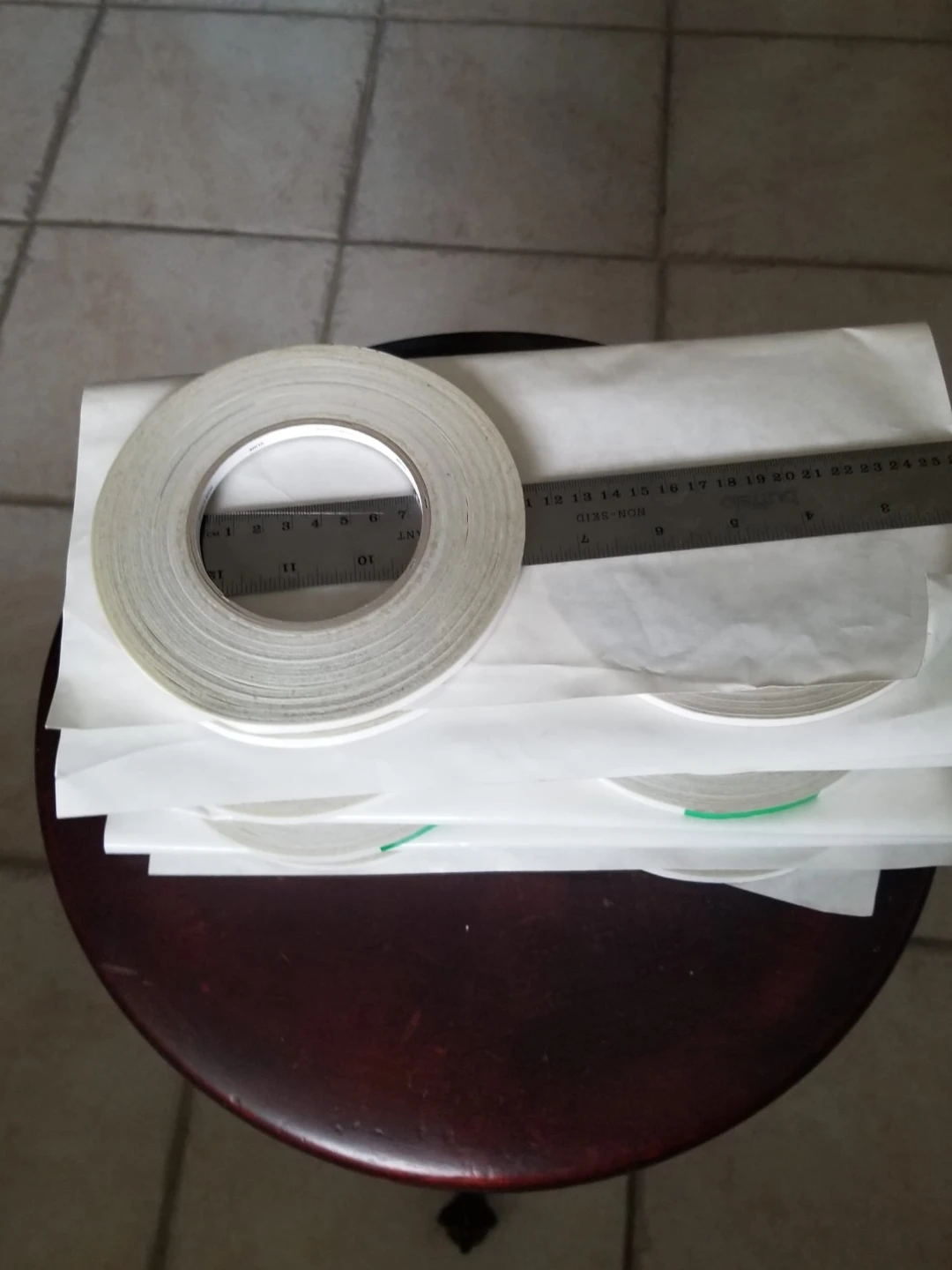 Double-Sided Film Tape  1⁄4" x 60 yds  x 26 rolls - photo 2