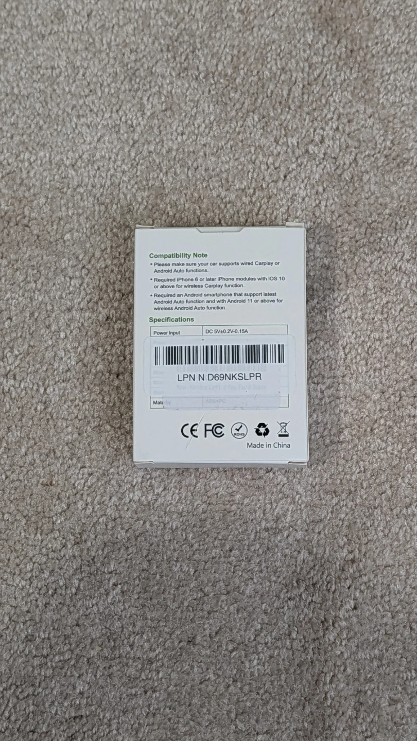 Wireless CarPlay Adapter ⚽ - photo 2