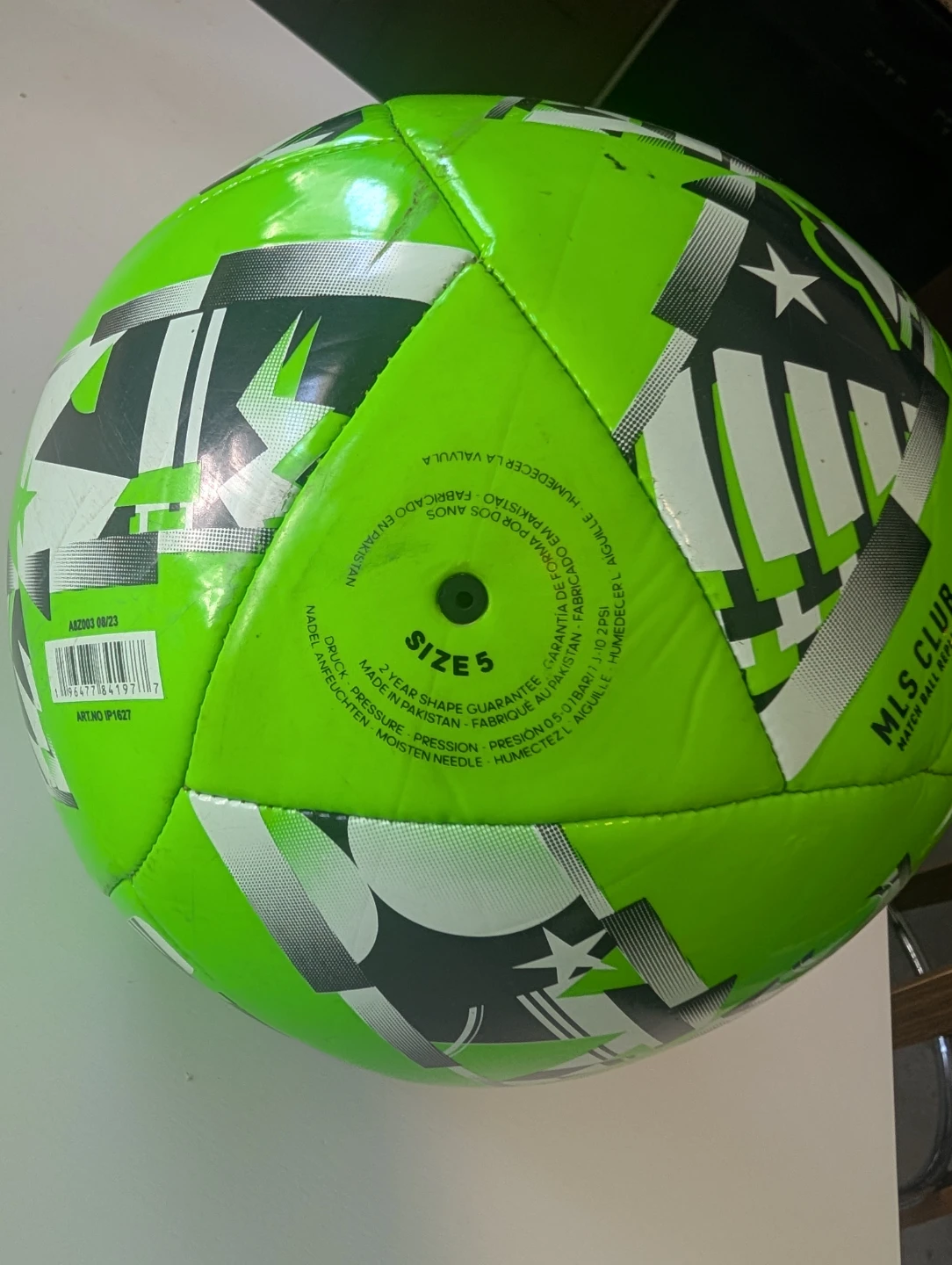 MLS Club Match Ball Replica Soccer Ball Size 5 - photo 2