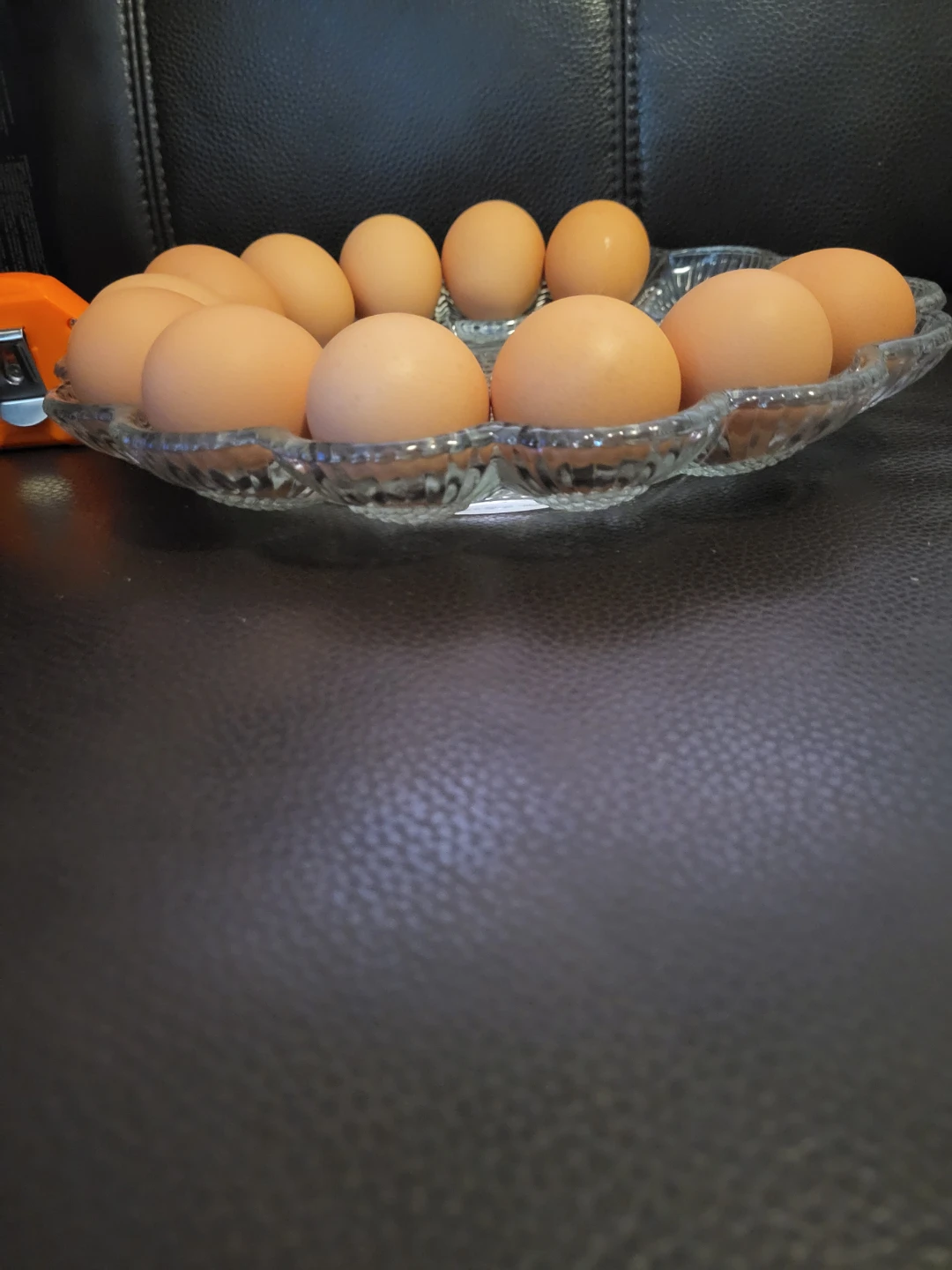 Glass Egg Serving Platter - photo 2