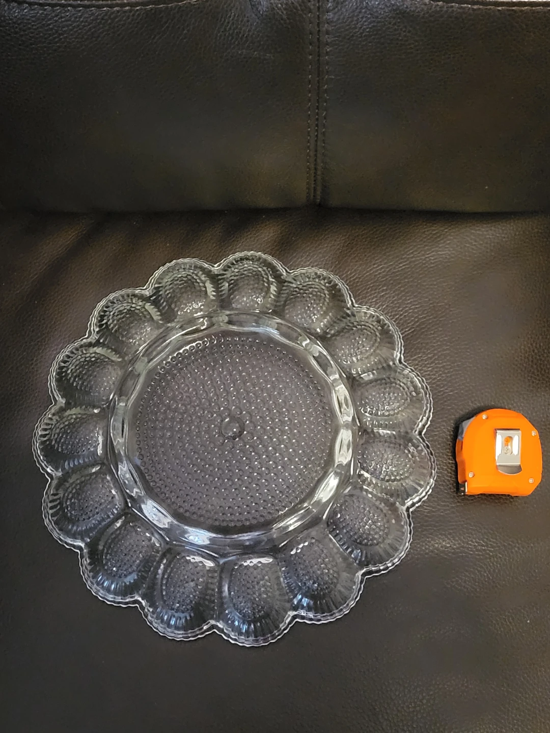 Glass Egg Serving Platter - photo 4