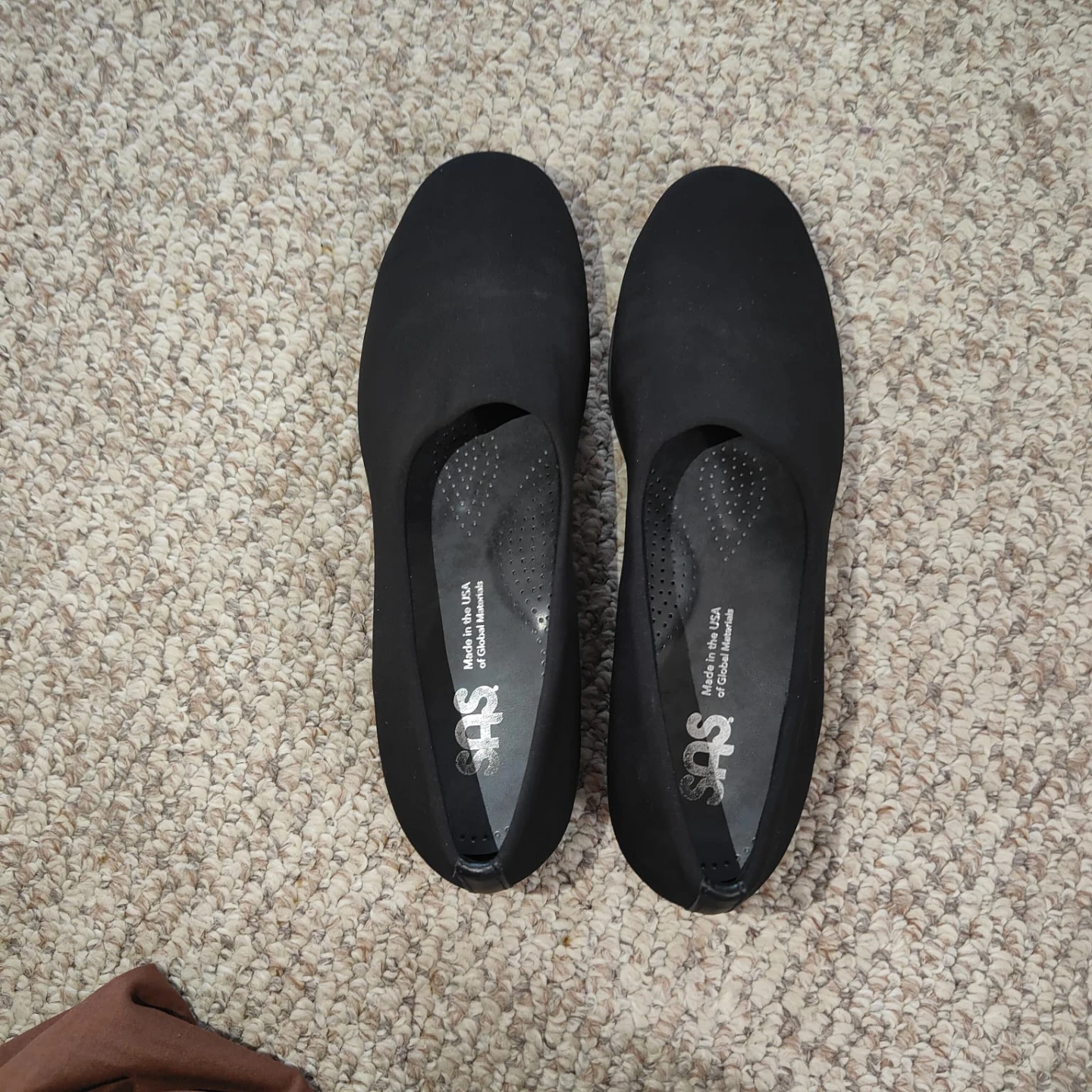 SAS Tripad Comfort Black Loafers