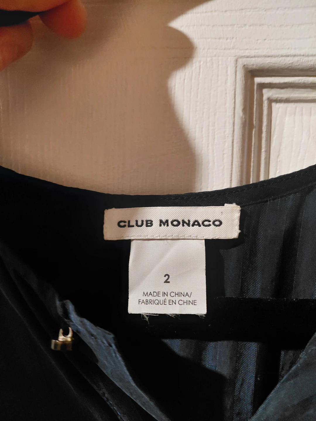 Club Monaco Navy Striped Jumpsuit Size 2 - photo 3