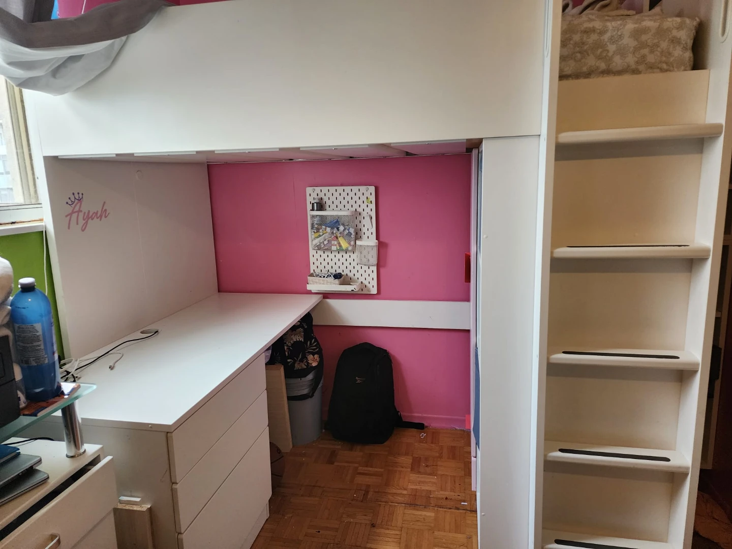 IKEA SMÅSTAD Loft Bed with Desk and 4 Drawers - photo 3