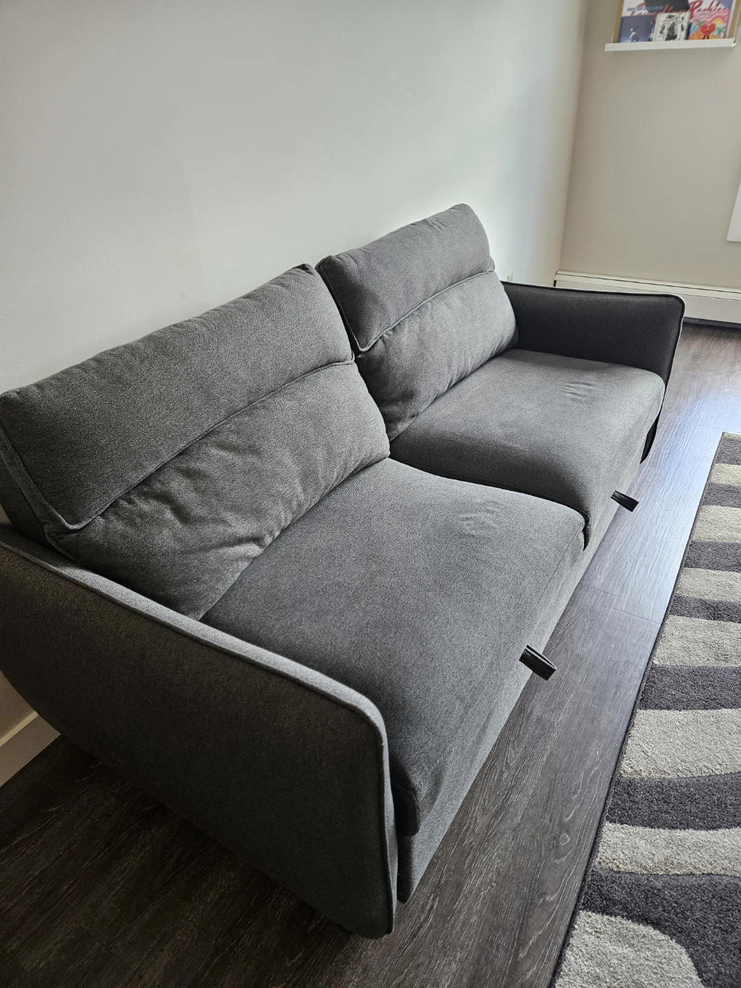 Grey Sofa Bed - photo 2