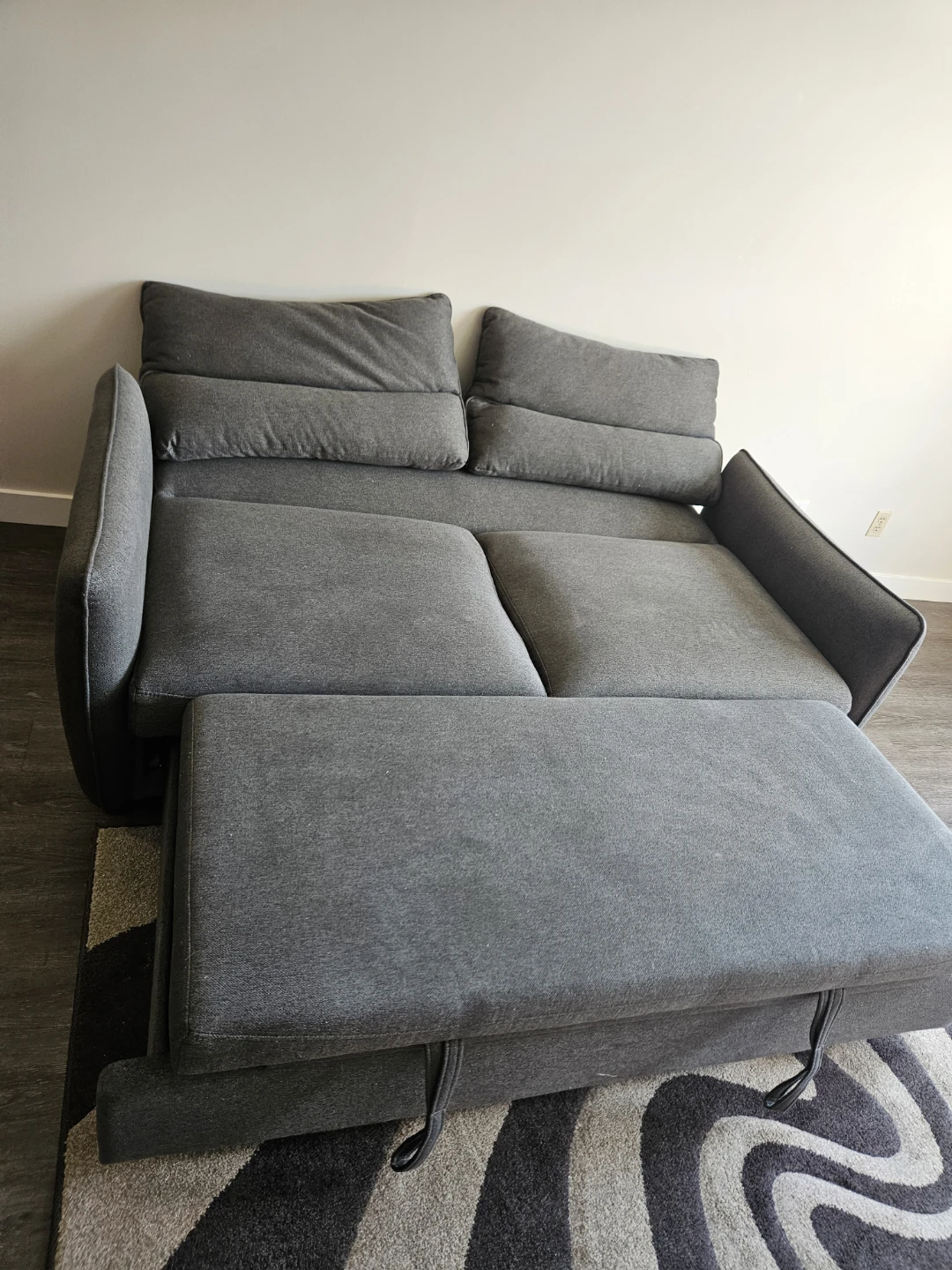 Grey Sofa Bed - photo 3
