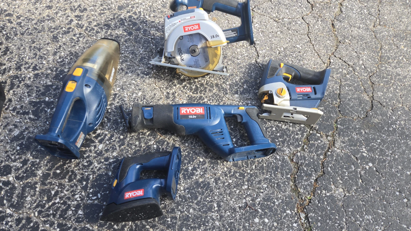 18v Ryobi Power Tool Set with Bag