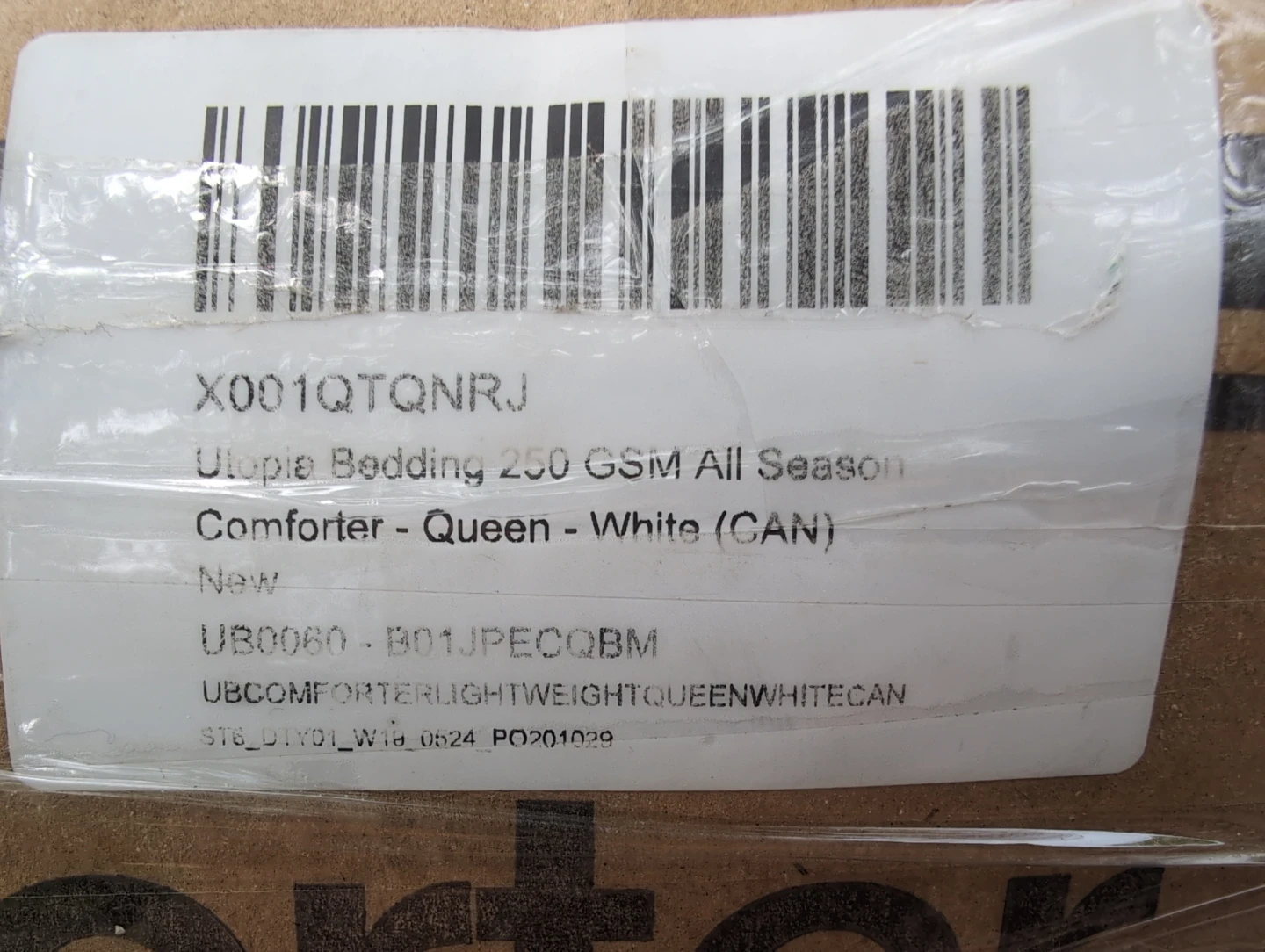 Utopia Bedding All Season Comforter - Queen - White - photo 4