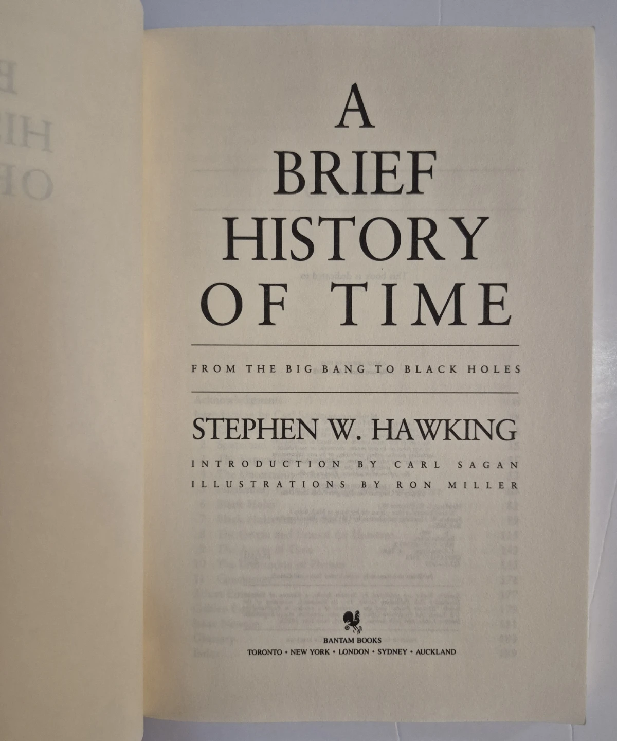 A Brief History of Time by Stephen Hawking - photo 2