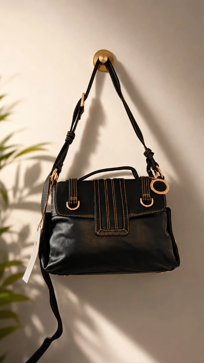 Bolso de cuero 100 por ciento real Paolo Federiko