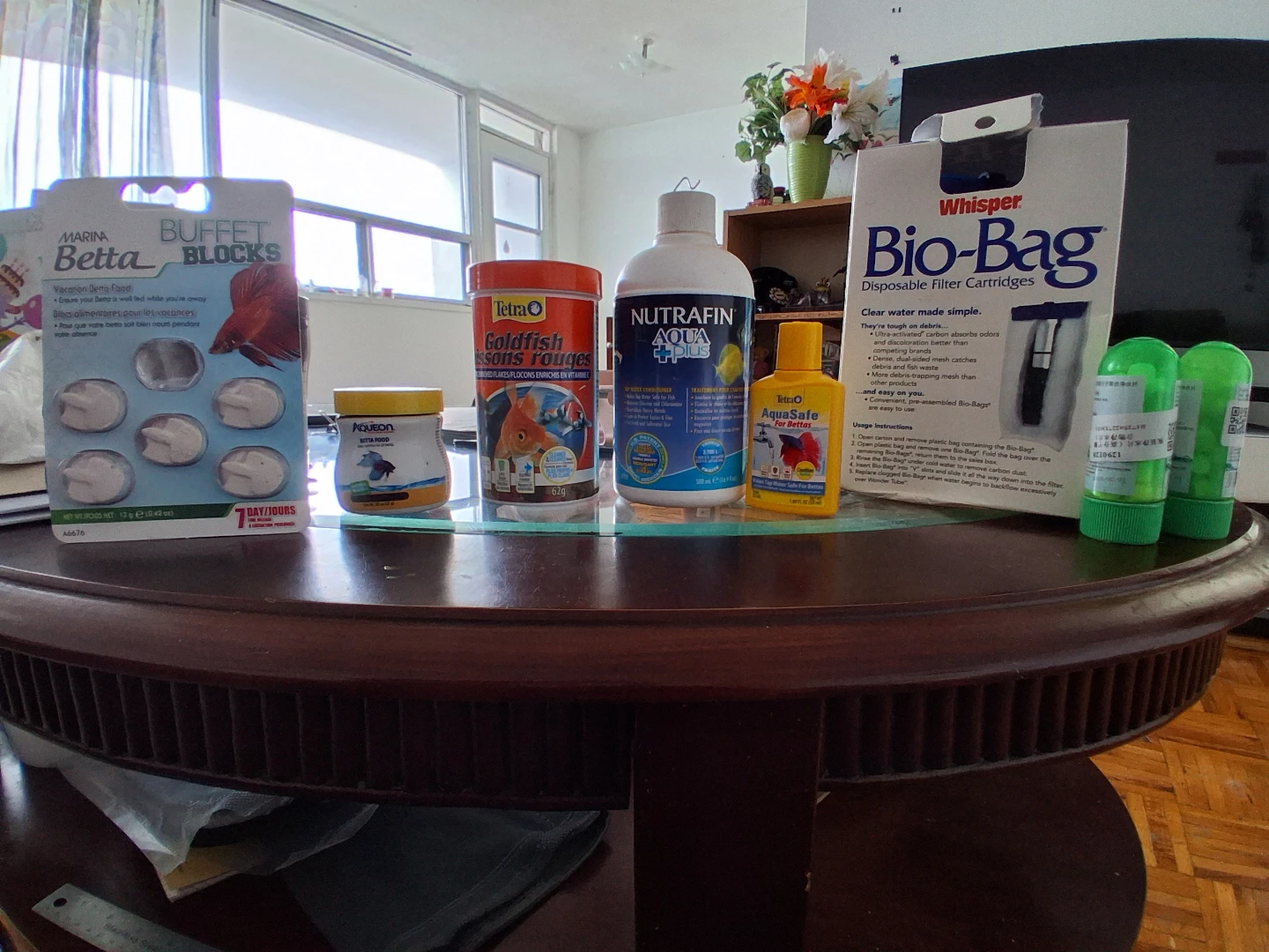 Fish food & aquarium supplies