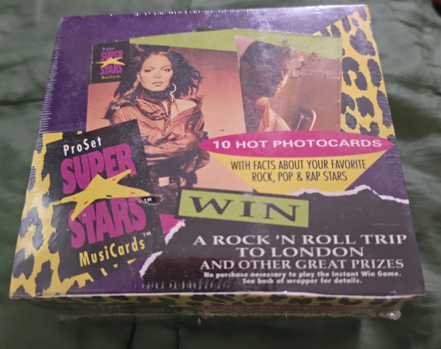 ProSet Super Stars Musicards Box