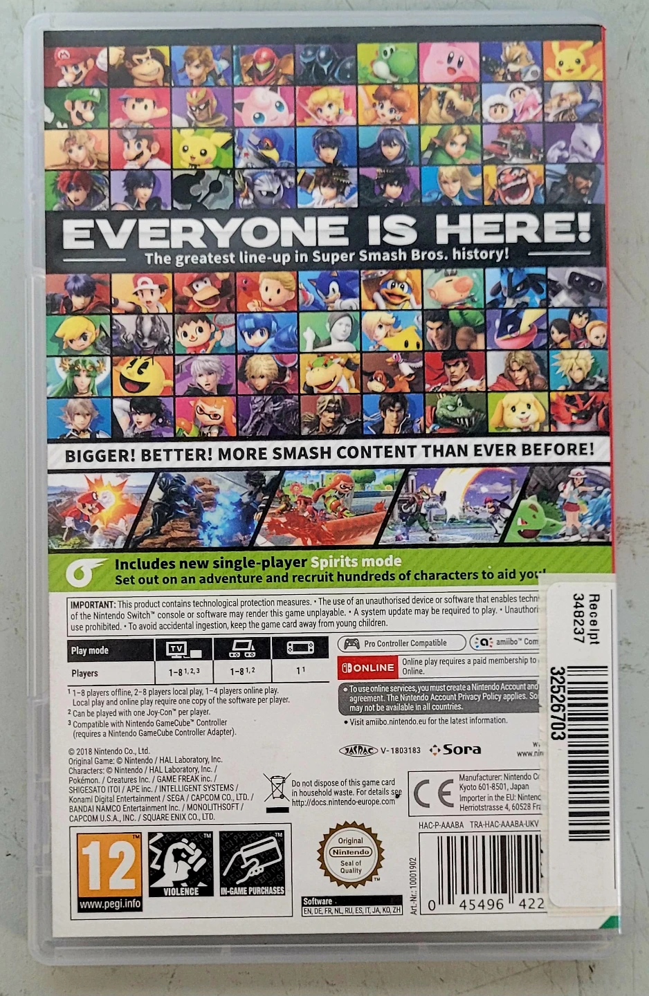 Nintendo Switch Super Smash Bros. Ultimate (32526703) - photo 2