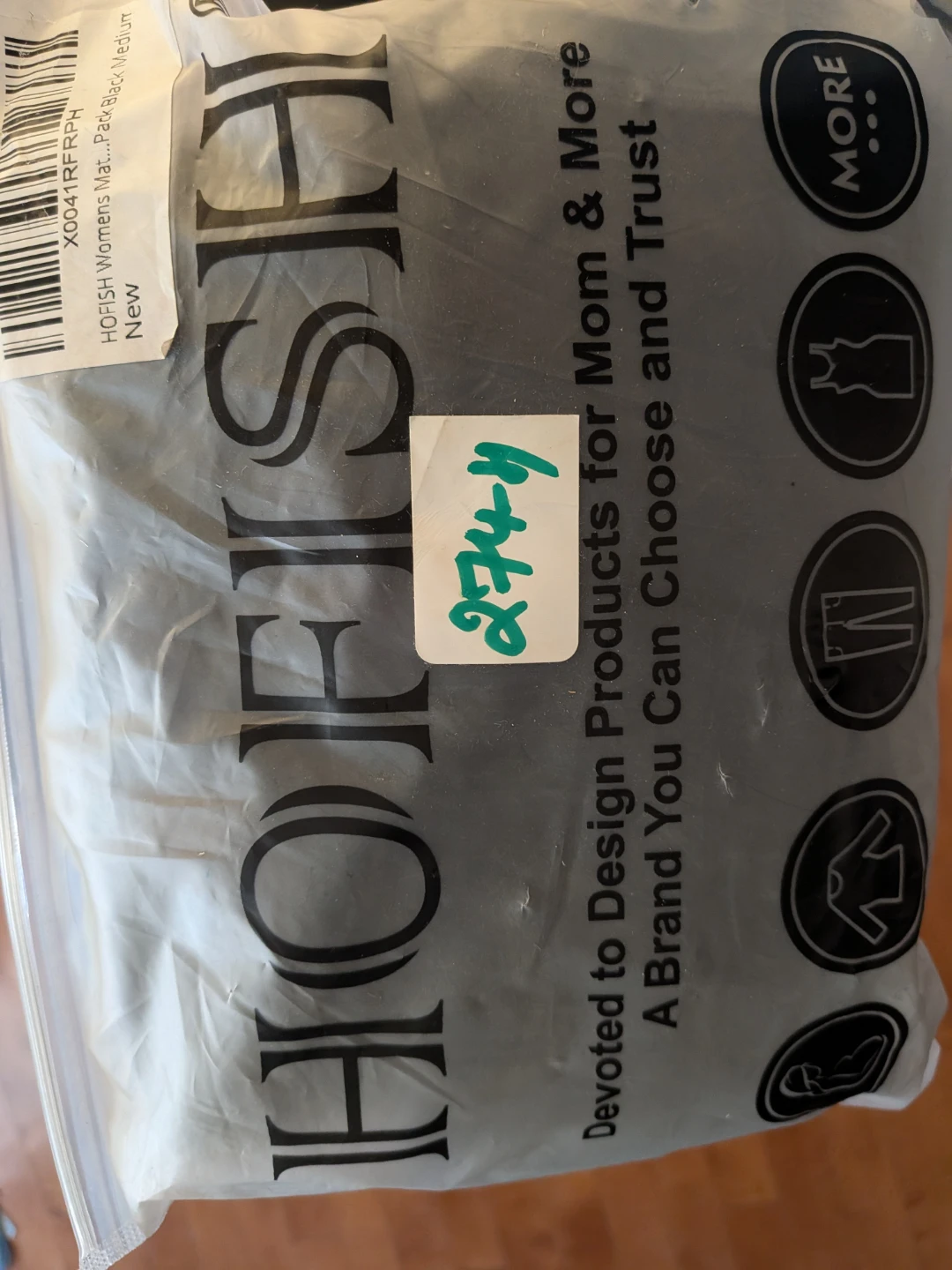 HOFISH Women's Maternity Over The Belly Pants - photo 3